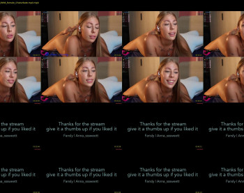anna_ssweety — 3 minute Chaturbate female cam show recording, 720p, Jan 2, 2026