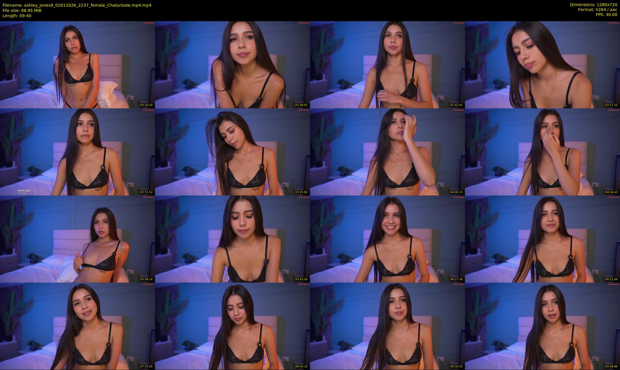 ashley_jones9 — 10 minute Chaturbate female cam show recording, 720p, Jan 2, 2026