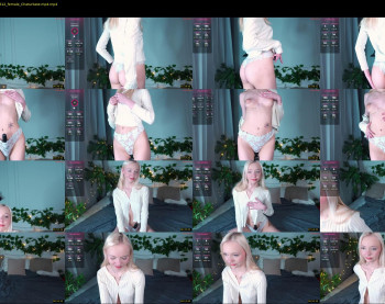 blondagent — 12 minute Chaturbate female cam show recording, 720p, Jan 2, 2026