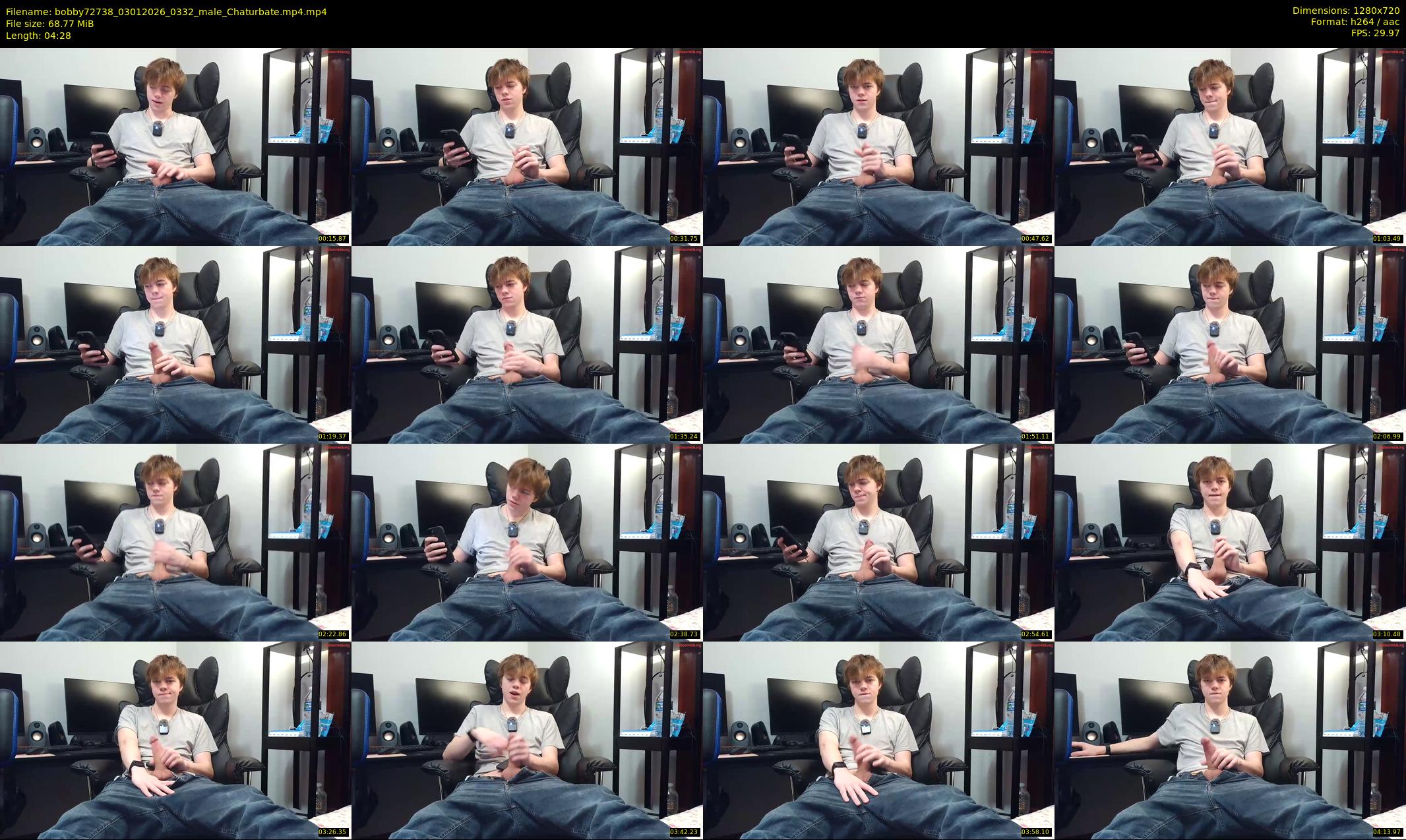 bobby72738 — 5 minute Chaturbate male cam show recording, 720p, Jan 3, 2026