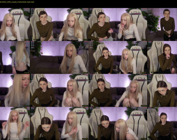 bright_diamonds_054 — 121 minute Chaturbate couple cam show recording, 720p, Jan 2, 2026