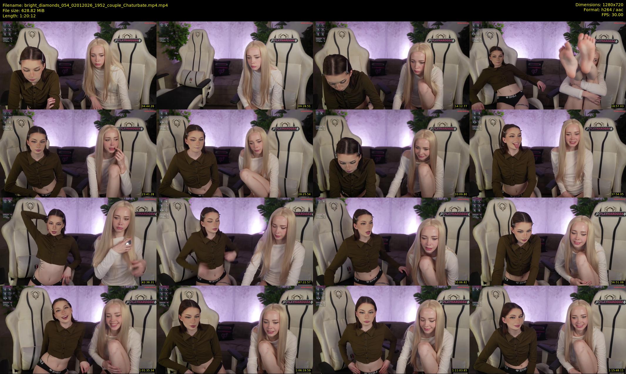 bright_diamonds_054 — 81 minute Chaturbate couple cam show recording, 720p, Jan 2, 2026