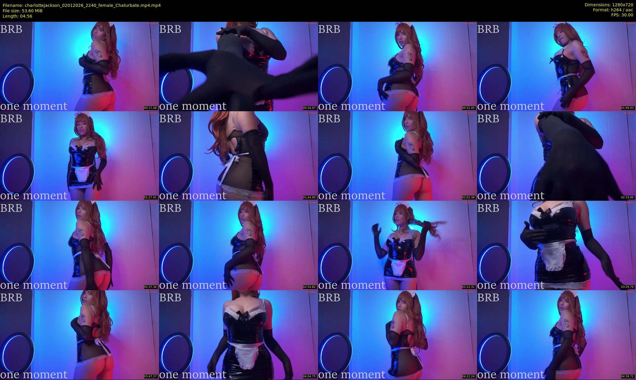 charlottejackson — 5 minute Chaturbate female cam show recording, 720p, Jan 2, 2026