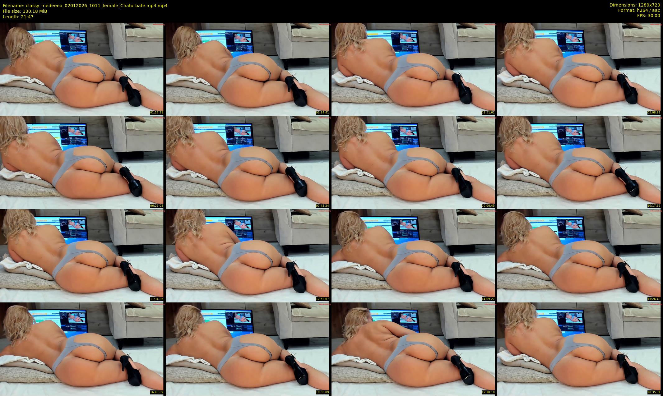 classy_medeeea — 22 minute Chaturbate female cam show recording, 720p, Jan 2, 2026