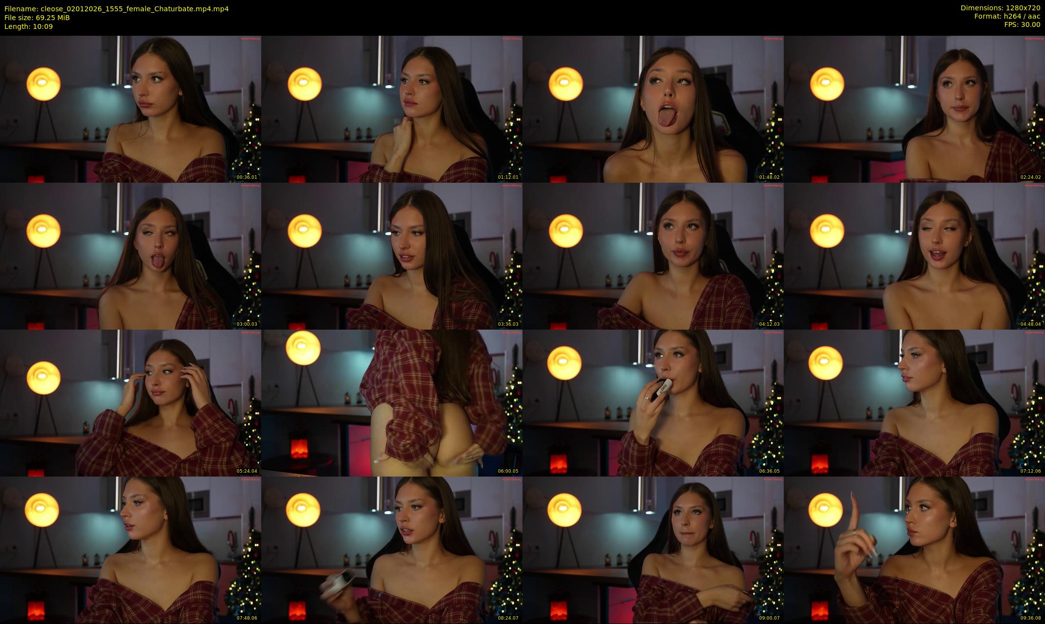 cleose — 11 minute Chaturbate female cam show recording, 720p, Jan 2, 2026