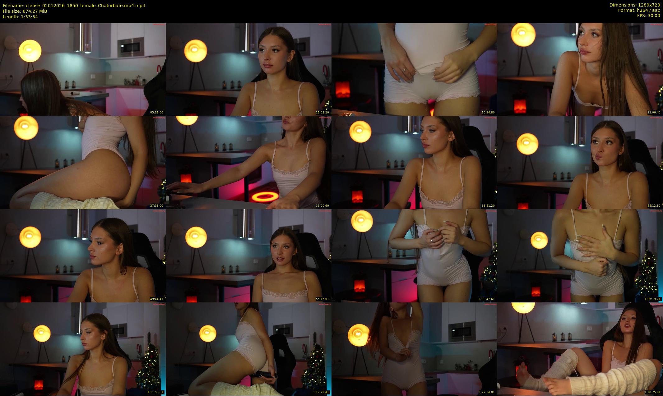 cleose — 94 minute Chaturbate female cam show recording, 720p, Jan 2, 2026