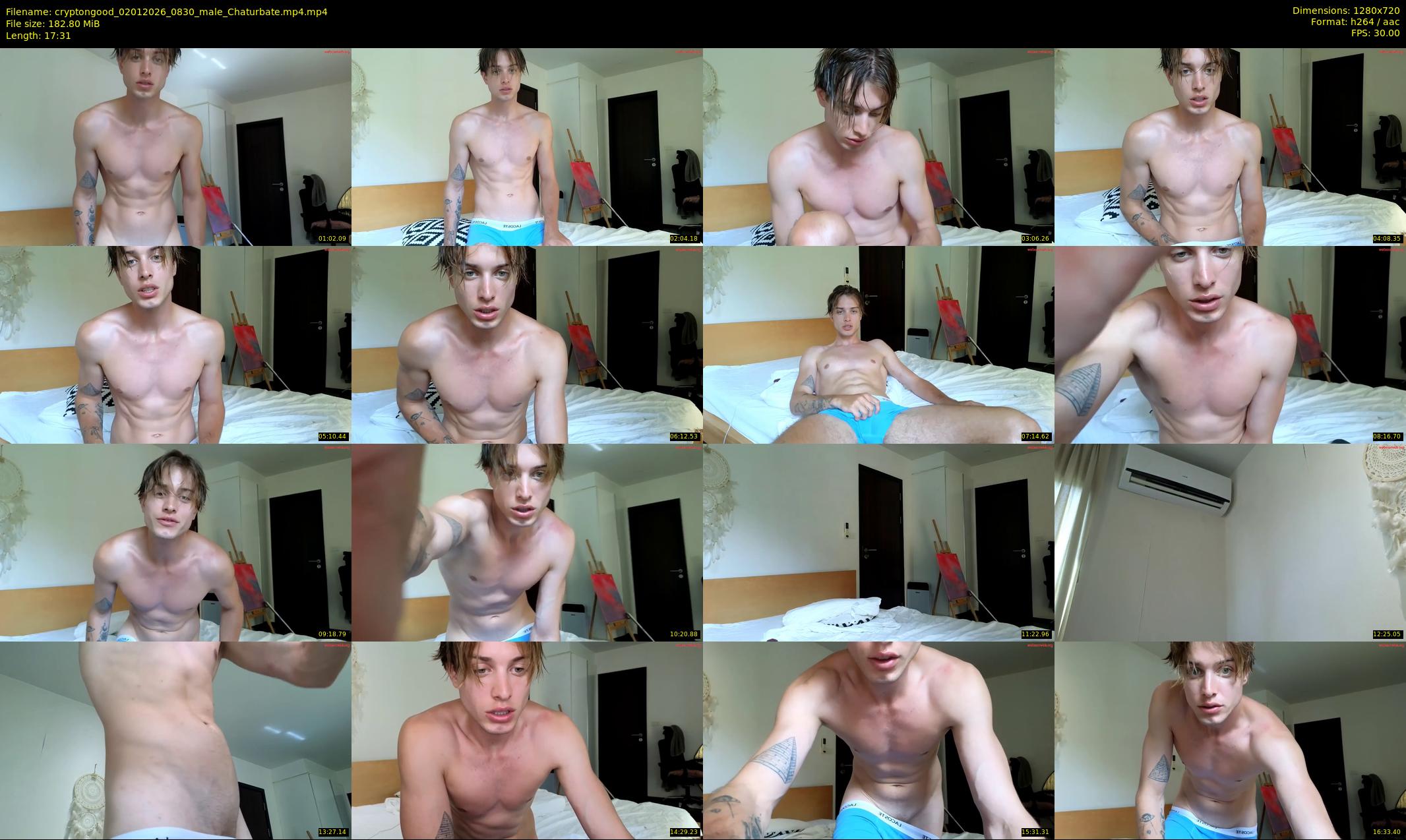 cryptongood — 18 minute Chaturbate male cam show recording, 720p, Jan 2, 2026