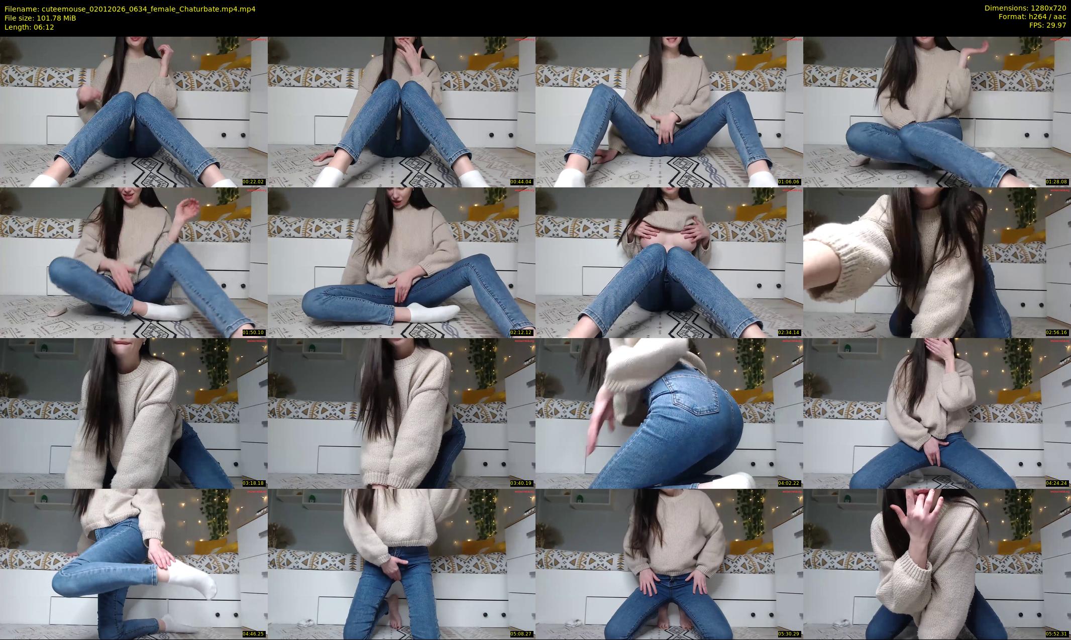 cuteemouse — 7 minute Chaturbate female cam show recording, 720p, Jan 2, 2026