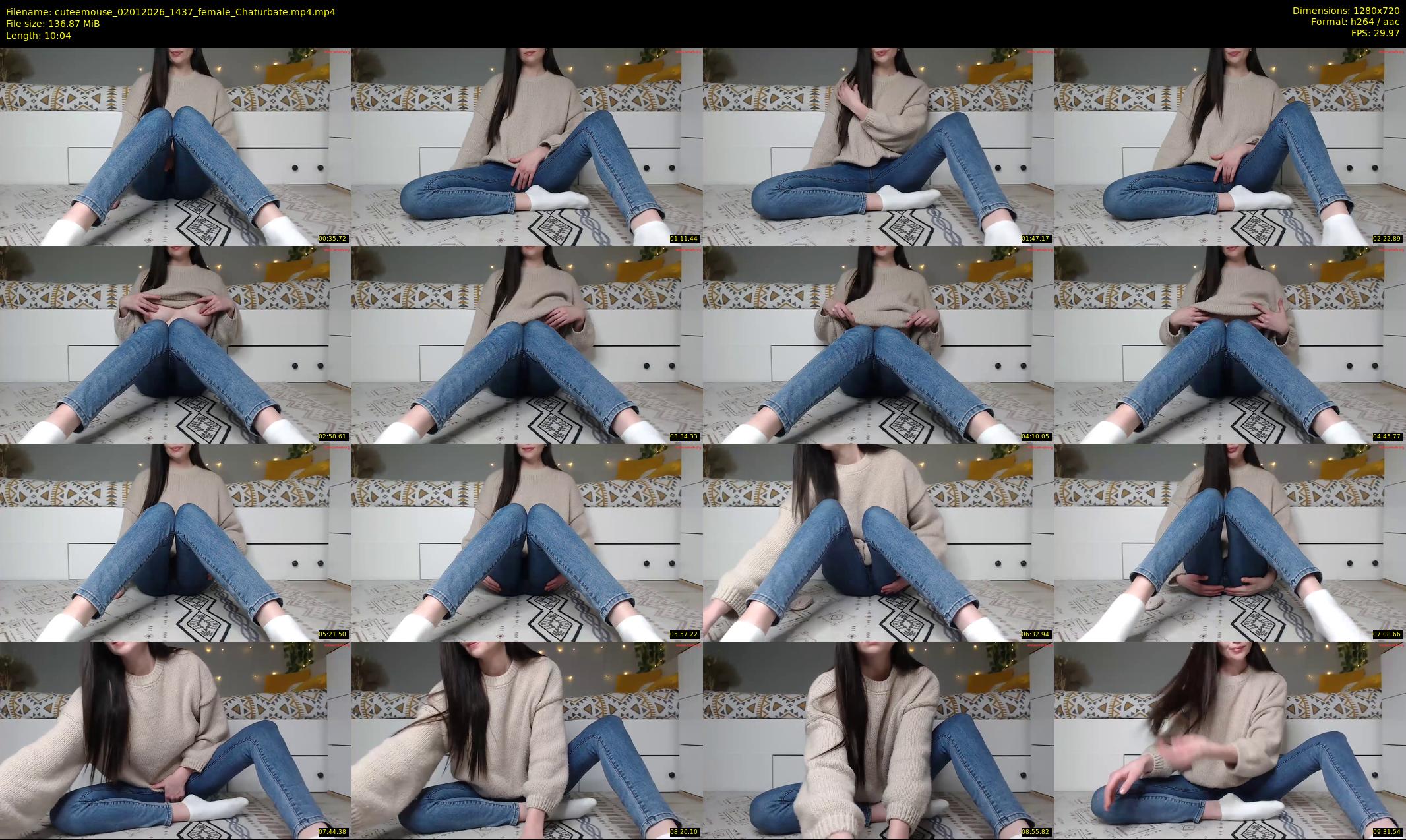 cuteemouse — 11 minute Chaturbate female cam show recording, 720p, Jan 2, 2026