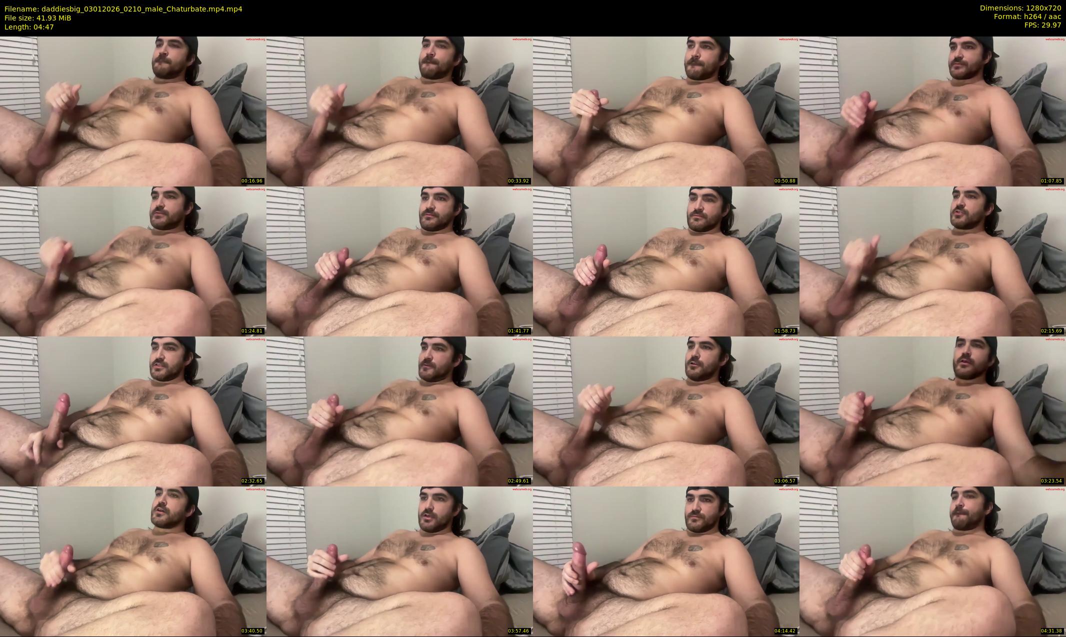 daddiesbig — 5 minute Chaturbate male cam show recording, 720p, Jan 3, 2026