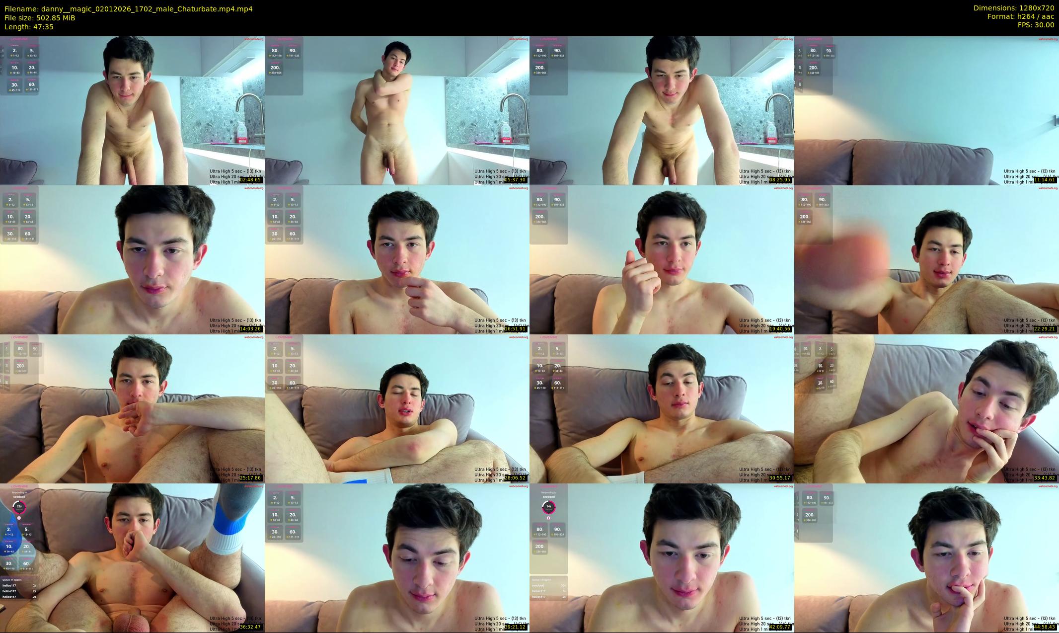 danny__magic — 48 minute Chaturbate male cam show recording, 720p, Jan 2, 2026