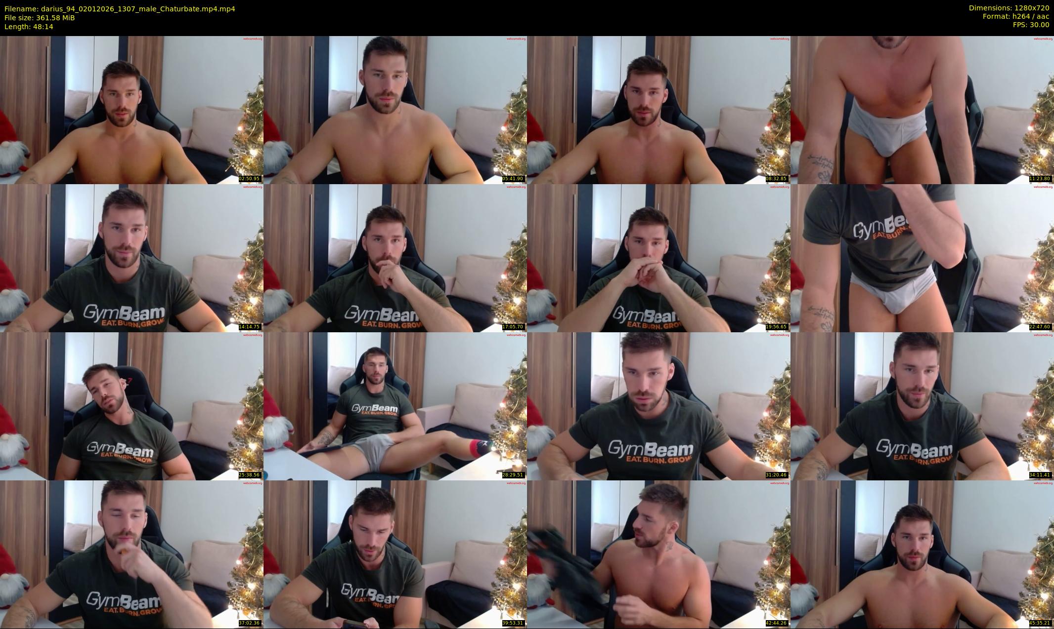 darius_94 — 49 minute Chaturbate male cam show recording, 720p, Jan 2, 2026