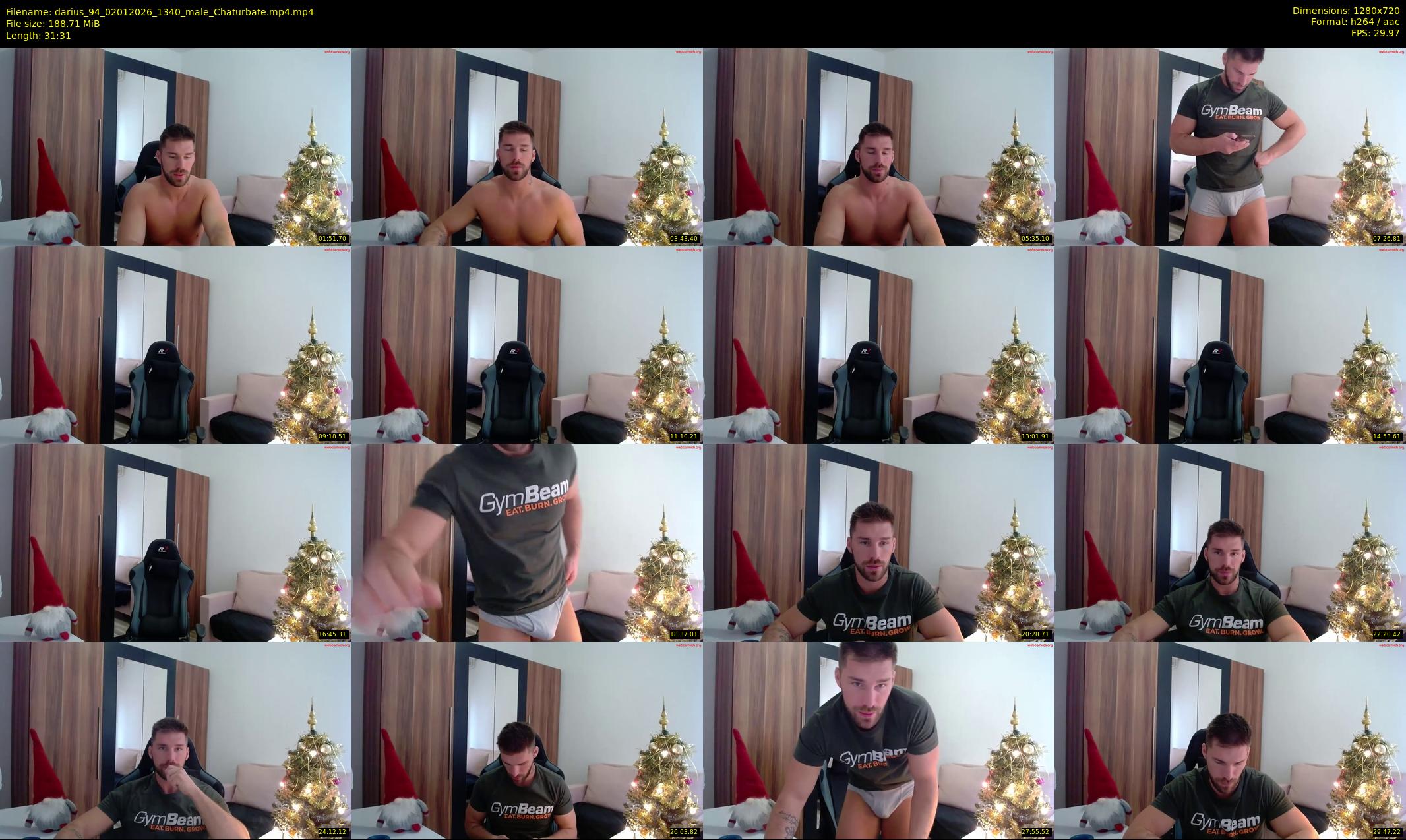 darius_94 — 32 minute Chaturbate male cam show recording, 720p, Jan 2, 2026