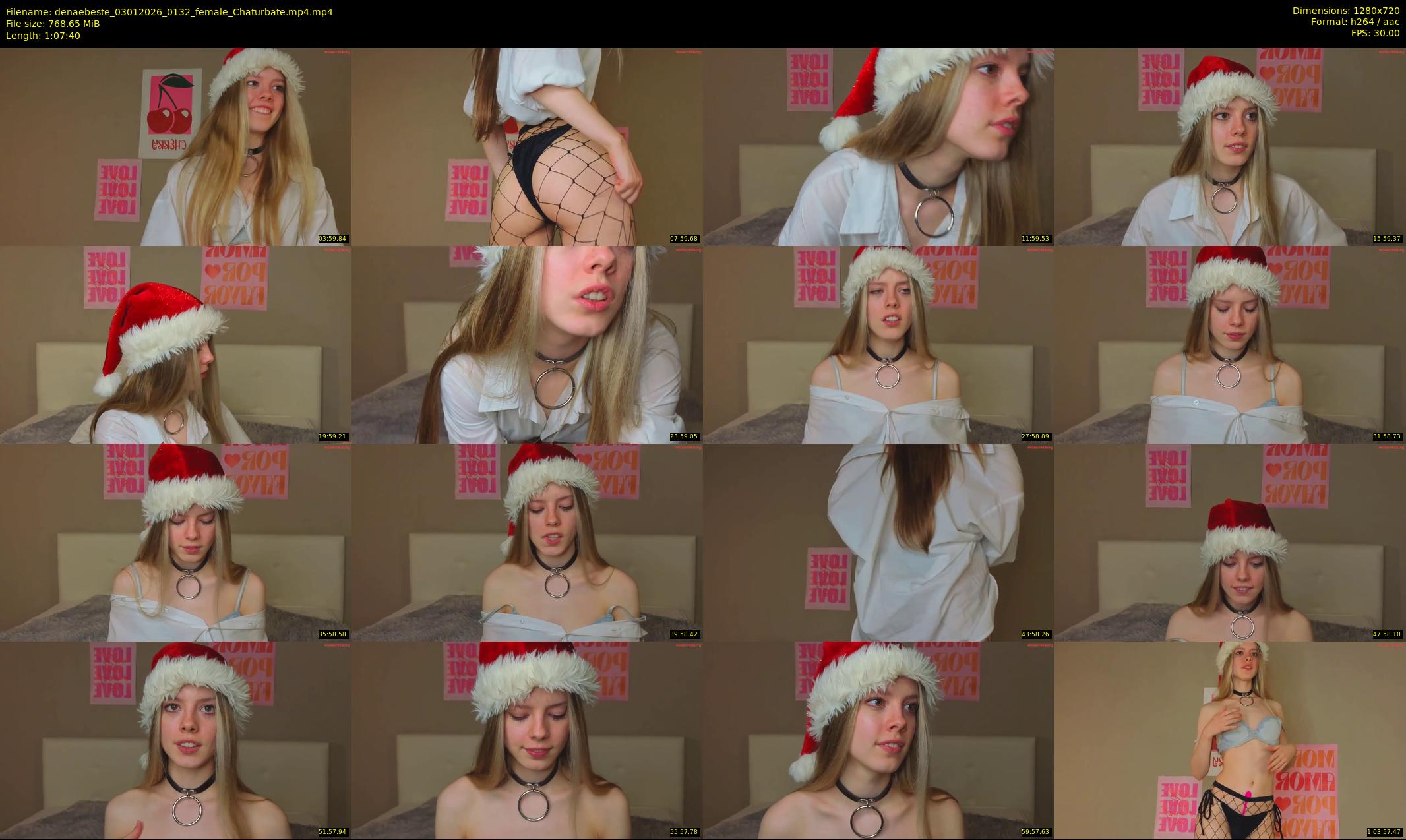 denaebeste — 68 minute Chaturbate female cam show recording, 720p, Jan 3, 2026