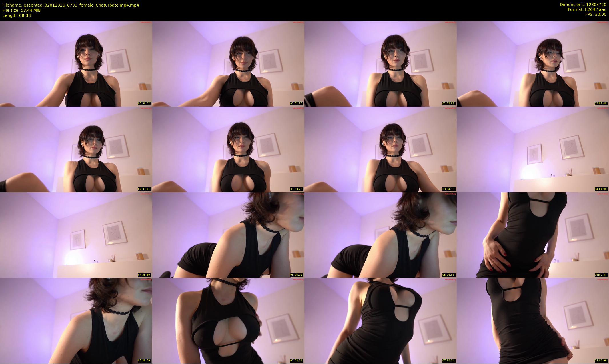 eseentea — 9 minute Chaturbate female cam show recording, 720p, Jan 2, 2026