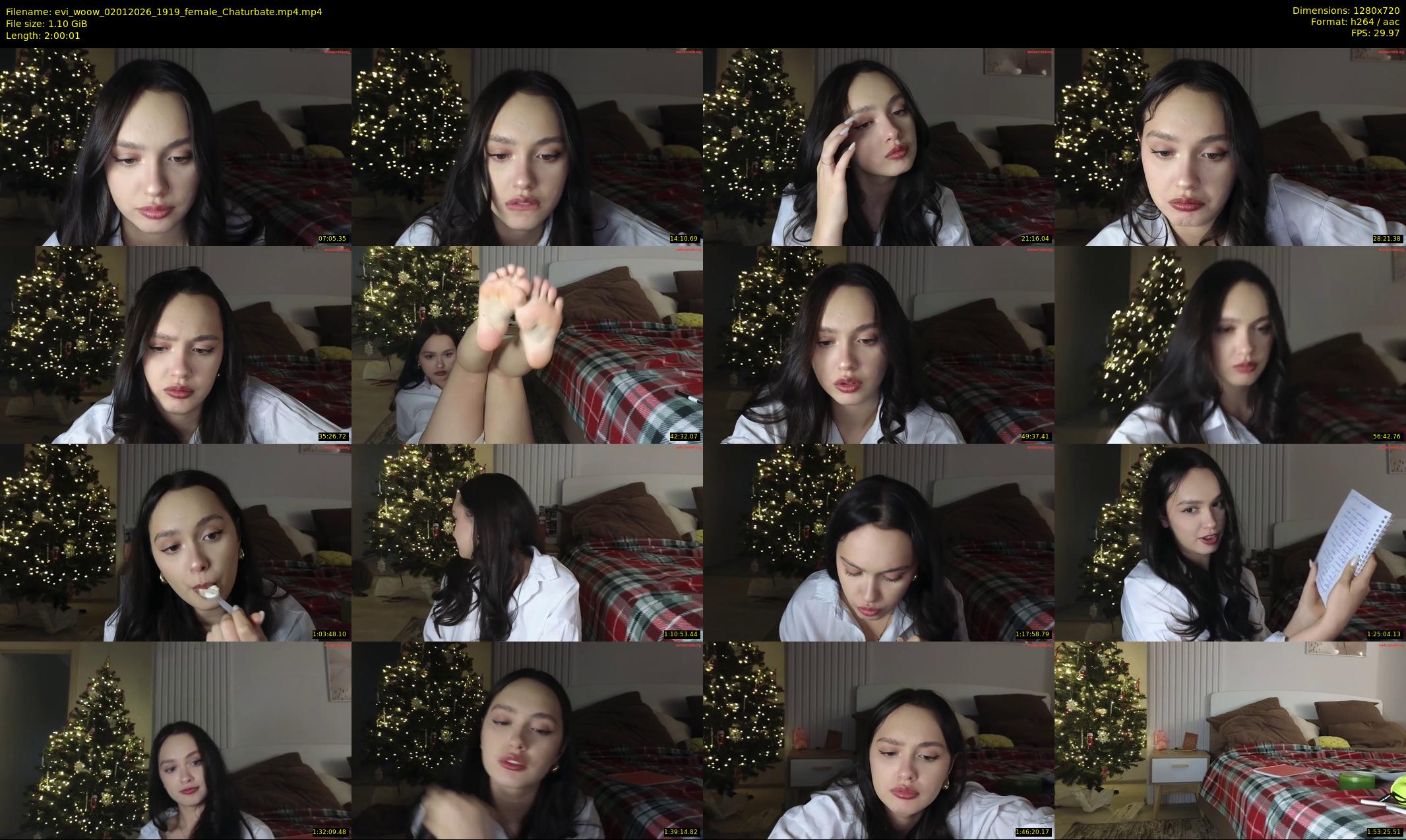 evi_woow — 121 minute Chaturbate female cam show recording, 720p, Jan 2, 2026