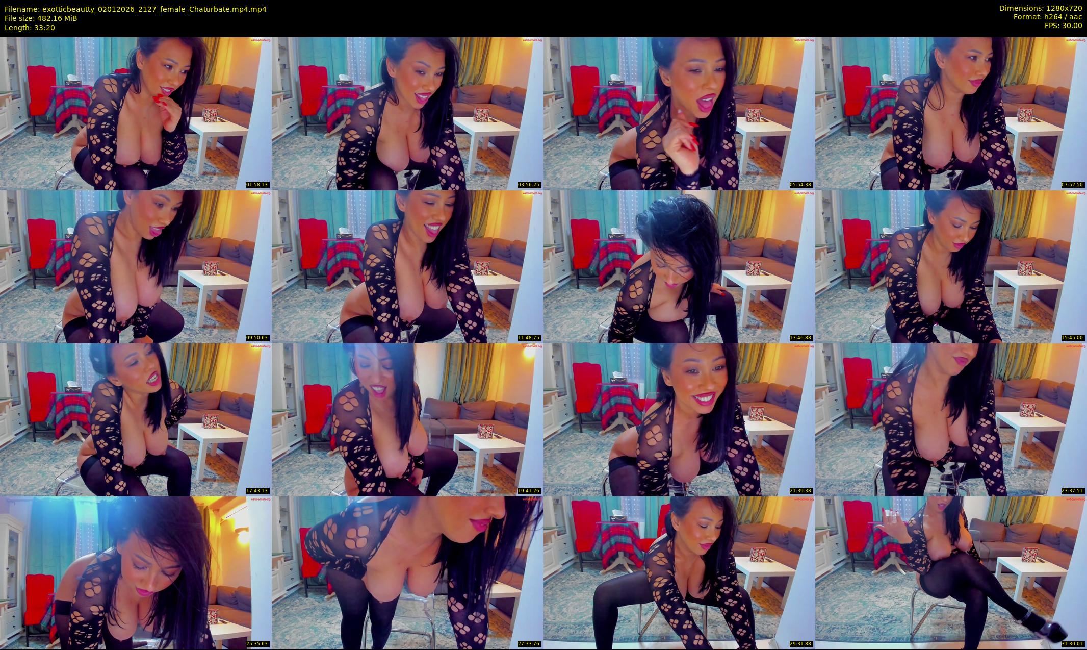 exotticbeautty — 34 minute Chaturbate female cam show recording, 720p, Jan 2, 2026