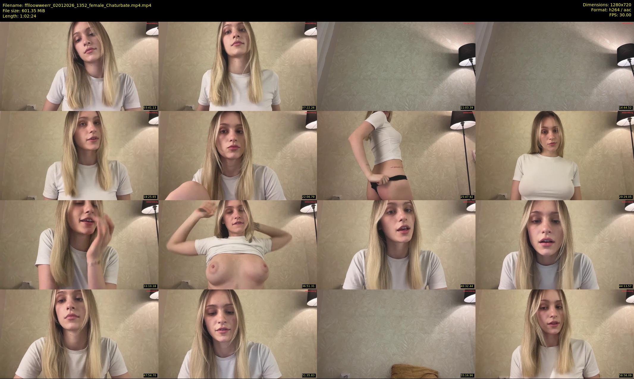 fflloowweerr — 63 minute Chaturbate couple cam show recording, 720p, Jan 2, 2026
