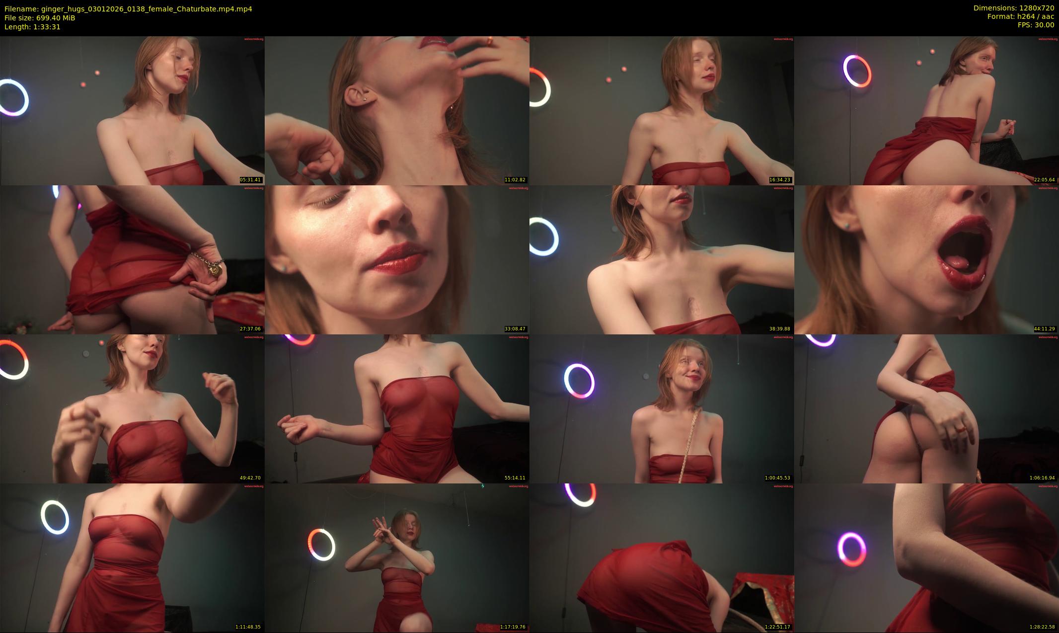 ginger_hugs — 94 minute Chaturbate female cam show recording, 720p, Jan 3, 2026
