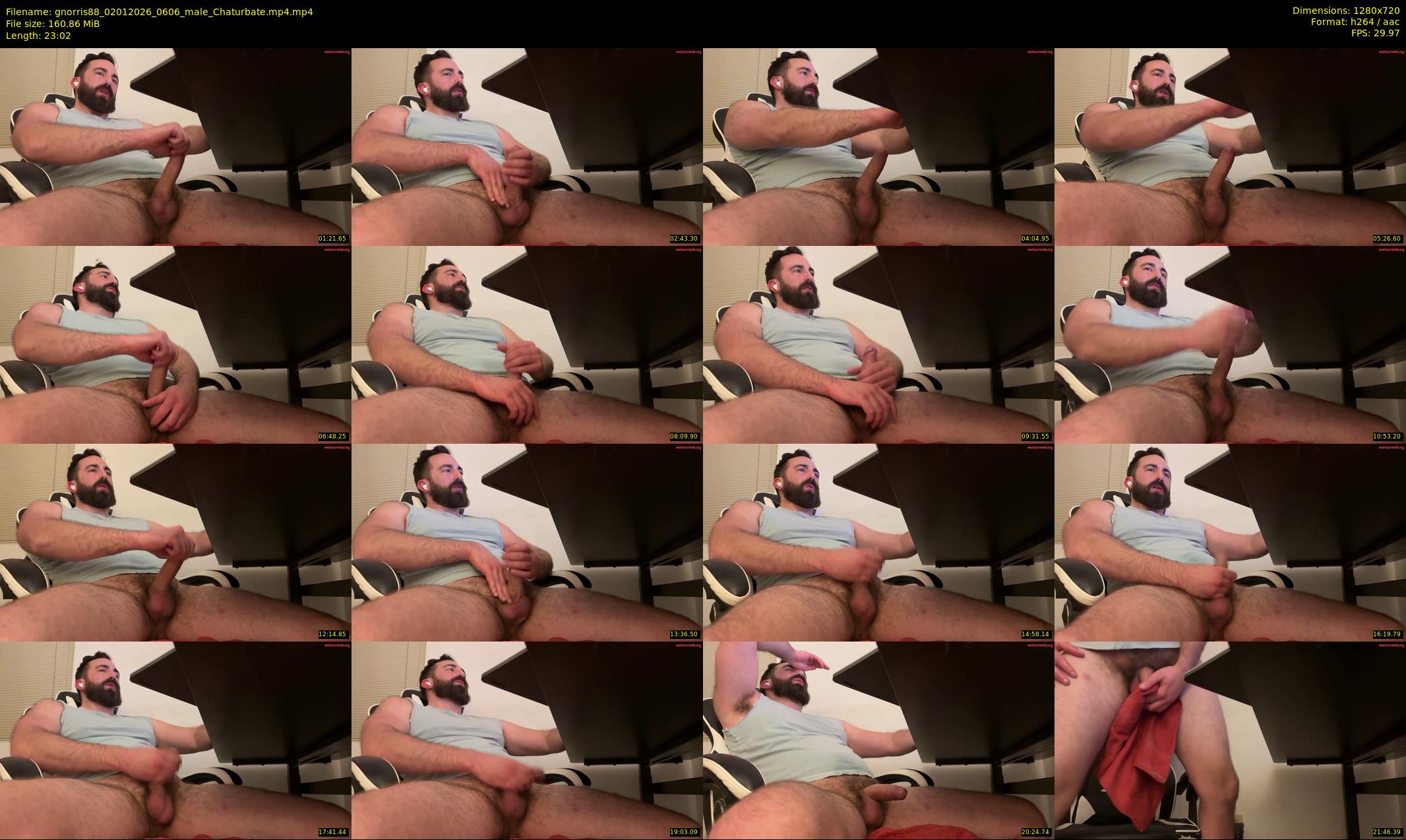 gnorris88 — 24 minute Chaturbate male cam show recording, 720p, Jan 2, 2026