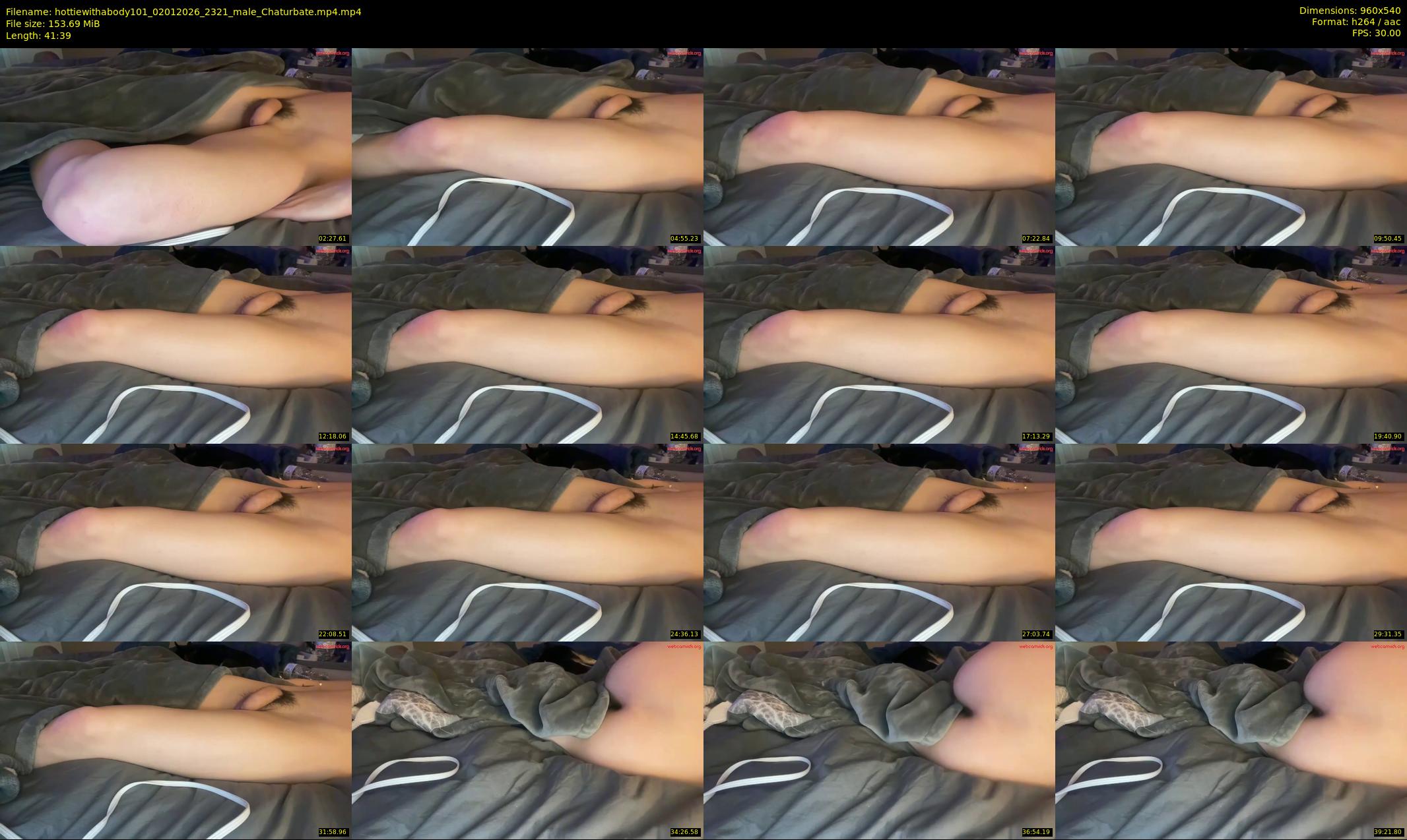 hottiewithabody101 — 42 minute Chaturbate male cam show recording, 480p, Jan 2, 2026