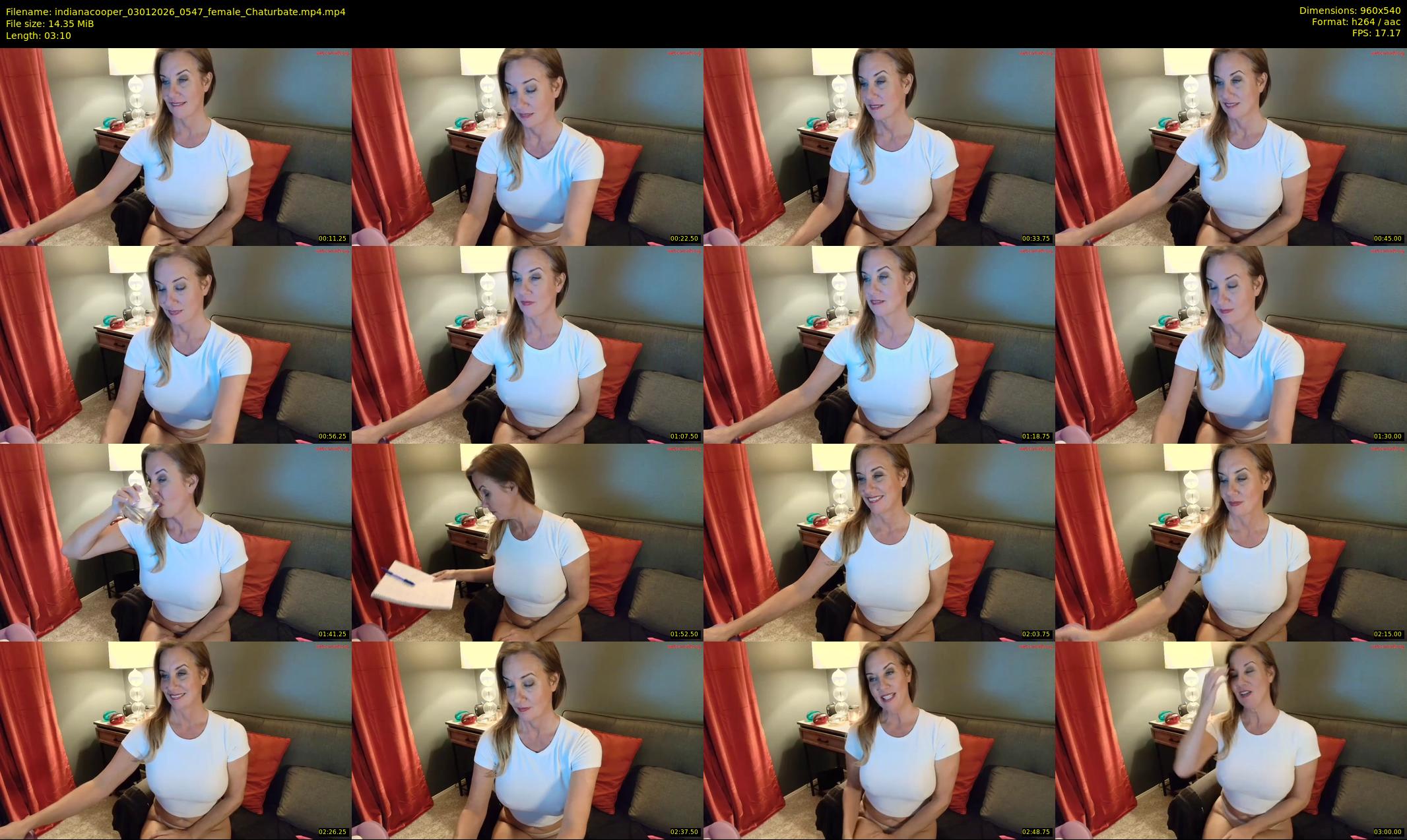 indianacooper — 4 minute Chaturbate female cam show recording, 480p, Jan 3, 2026