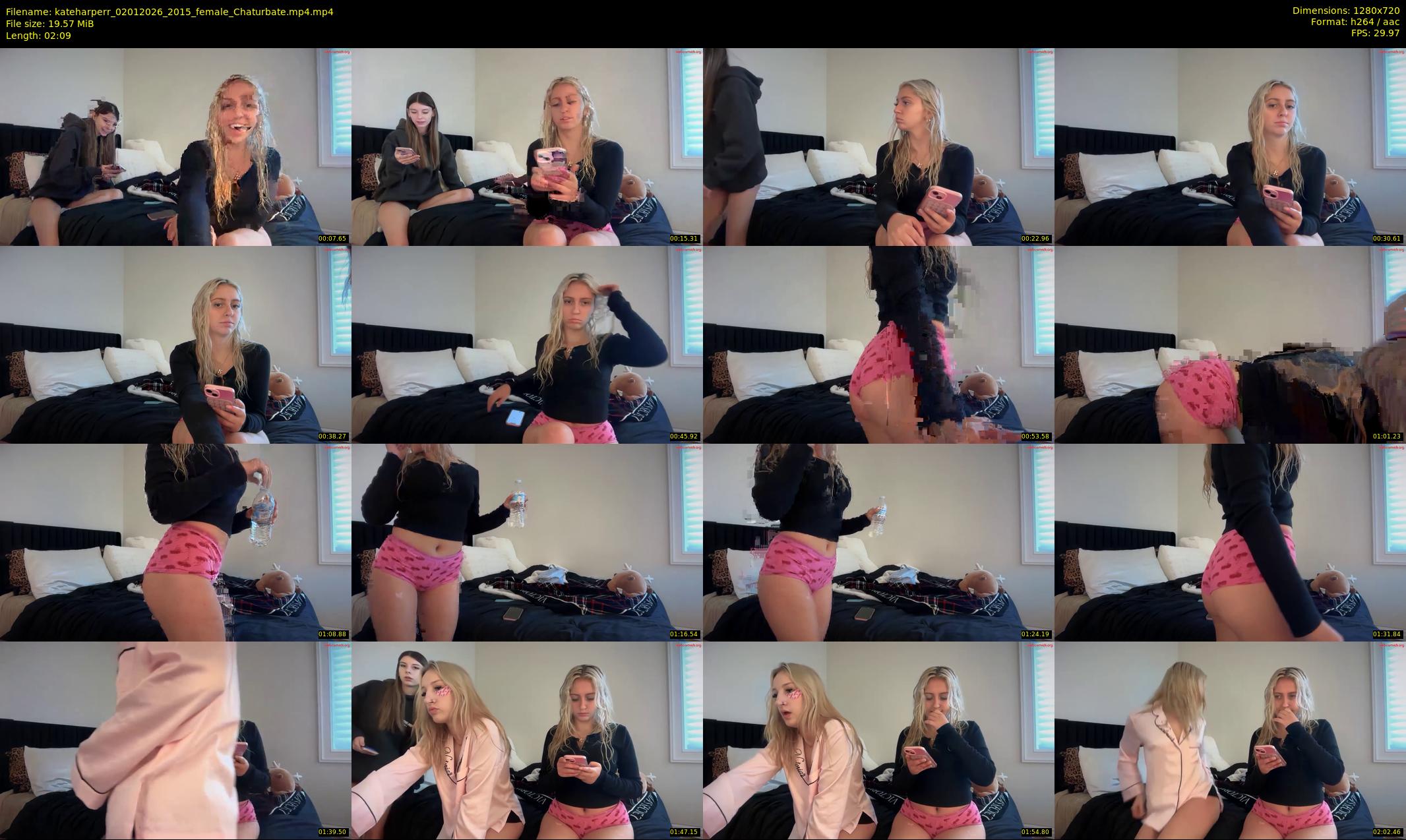 kateharperr — 3 minute Chaturbate female cam show recording, 720p, Jan 2, 2026