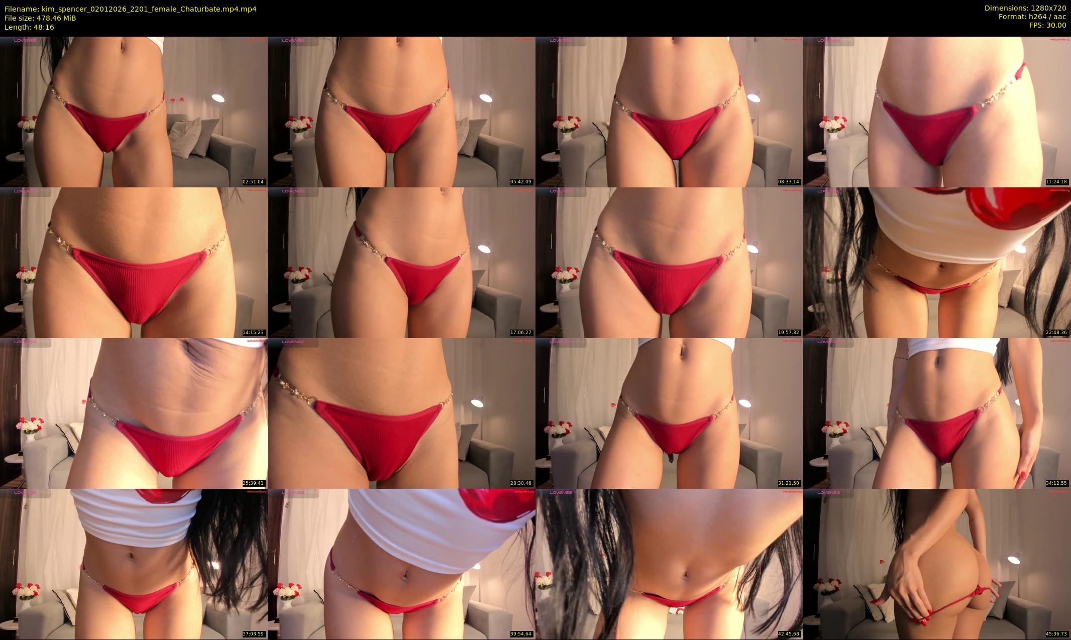 kim_spencer — 49 minute Chaturbate female cam show recording, 720p, Jan 2, 2026
