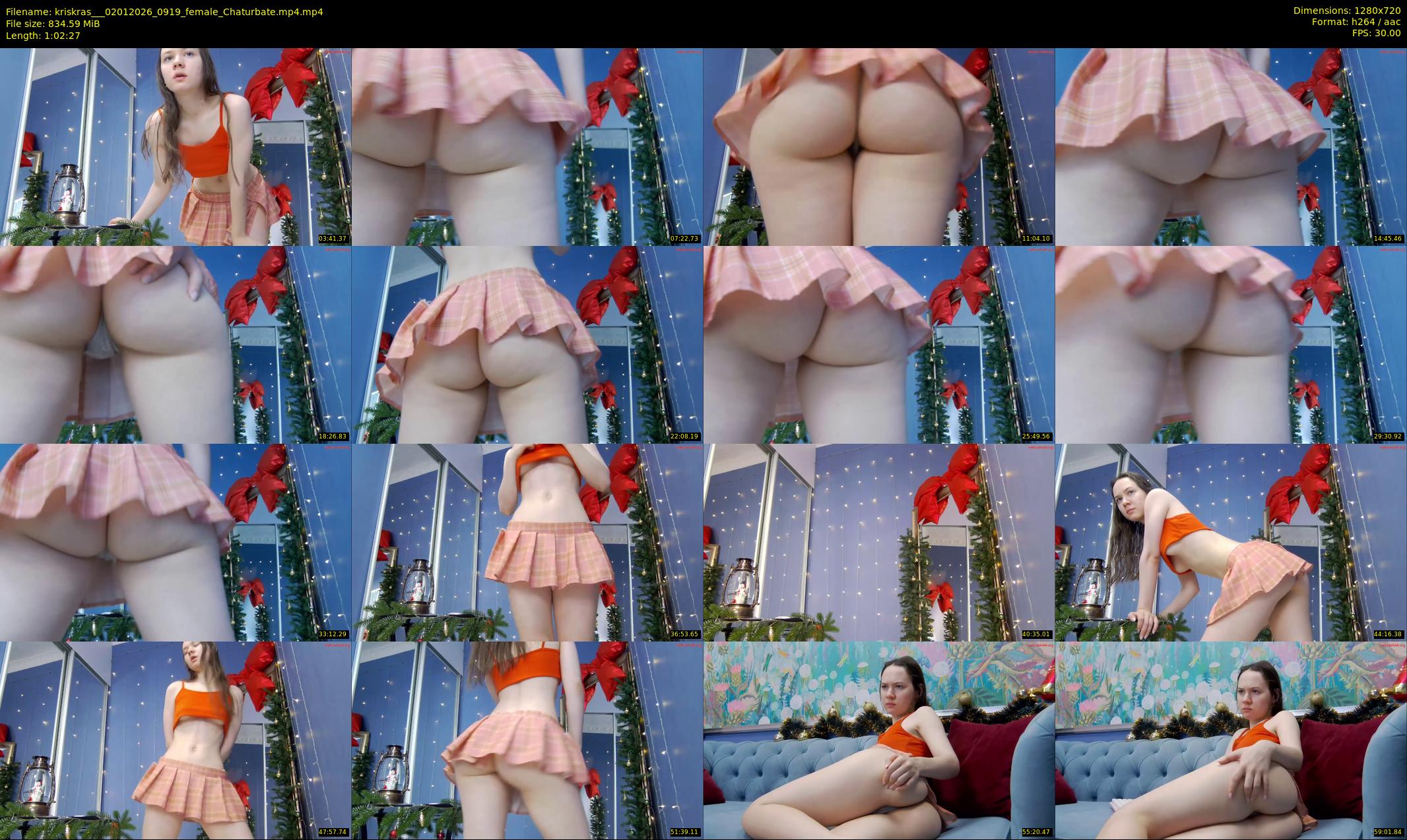 kriskras__ — 63 minute Chaturbate female cam show recording, 720p, Jan 2, 2026