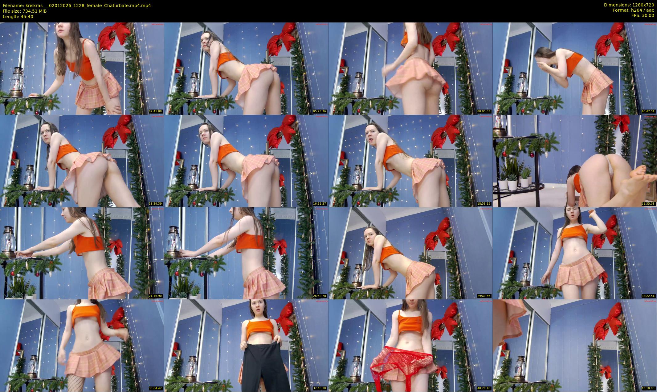 kriskras__ — 46 minute Chaturbate female cam show recording, 720p, Jan 2, 2026