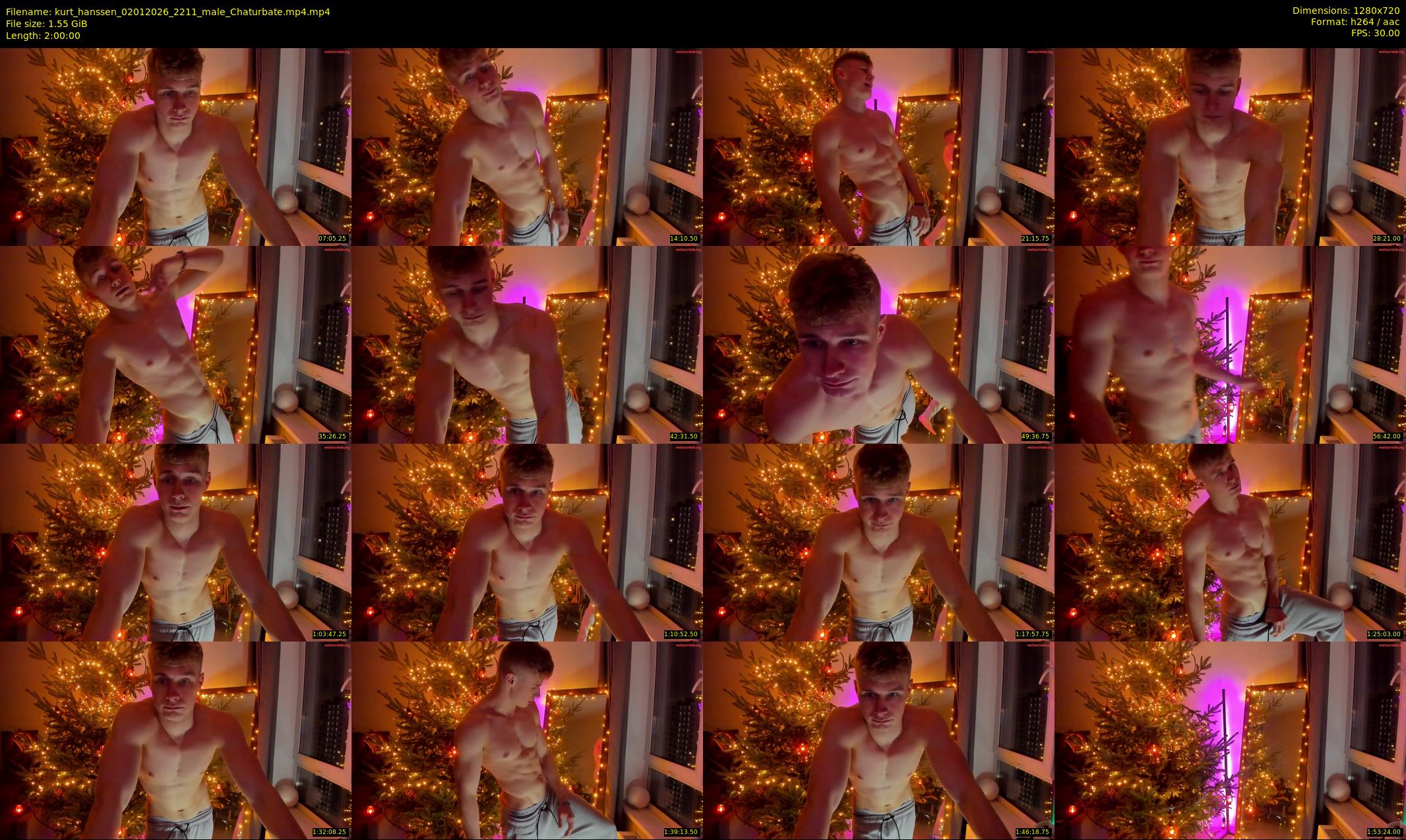 kurt_hanssen — 120 minute Chaturbate male cam show recording, 720p, Jan 2, 2026