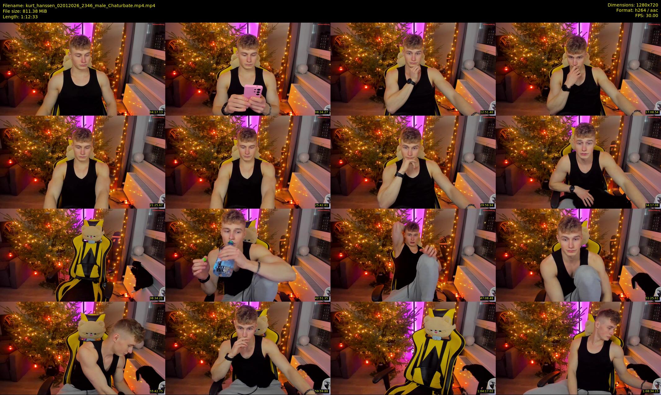 kurt_hanssen — 73 minute Chaturbate male cam show recording, 720p, Jan 2, 2026