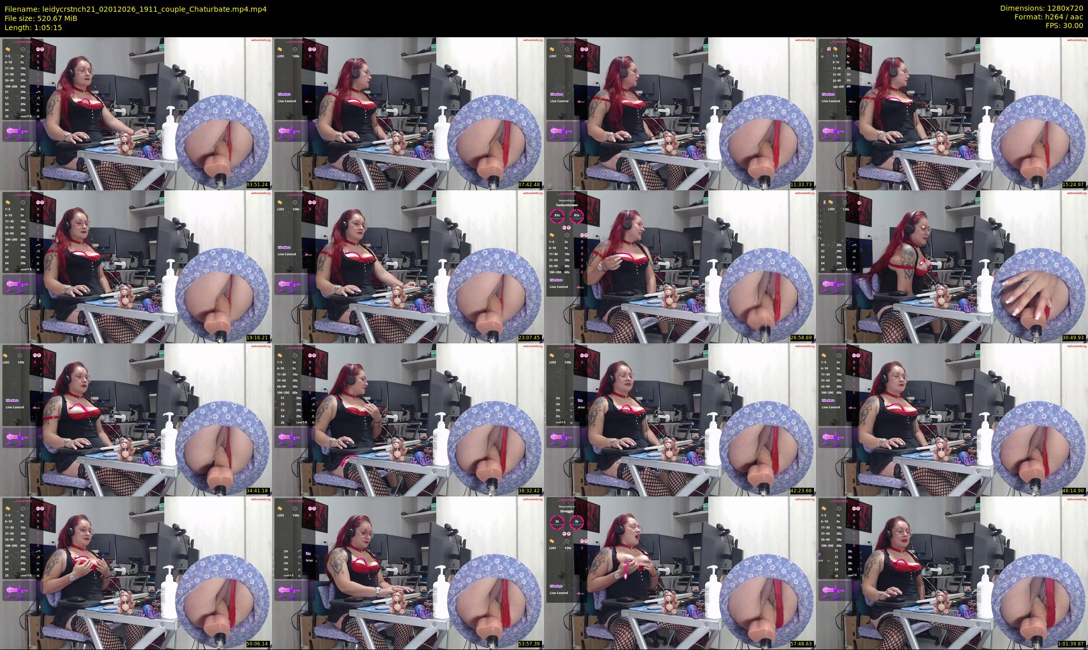leidycrstnch21 — 66 minute Chaturbate female cam show recording, 720p, Jan 2, 2026