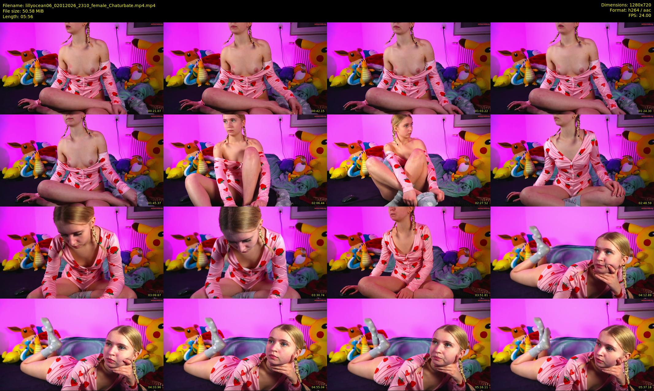 lillyocean06 — 6 minute Chaturbate female cam show recording, 720p, Jan 2, 2026