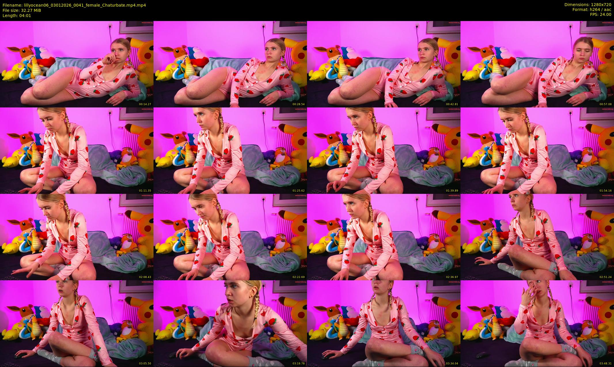lillyocean06 — 5 minute Chaturbate female cam show recording, 720p, Jan 3, 2026