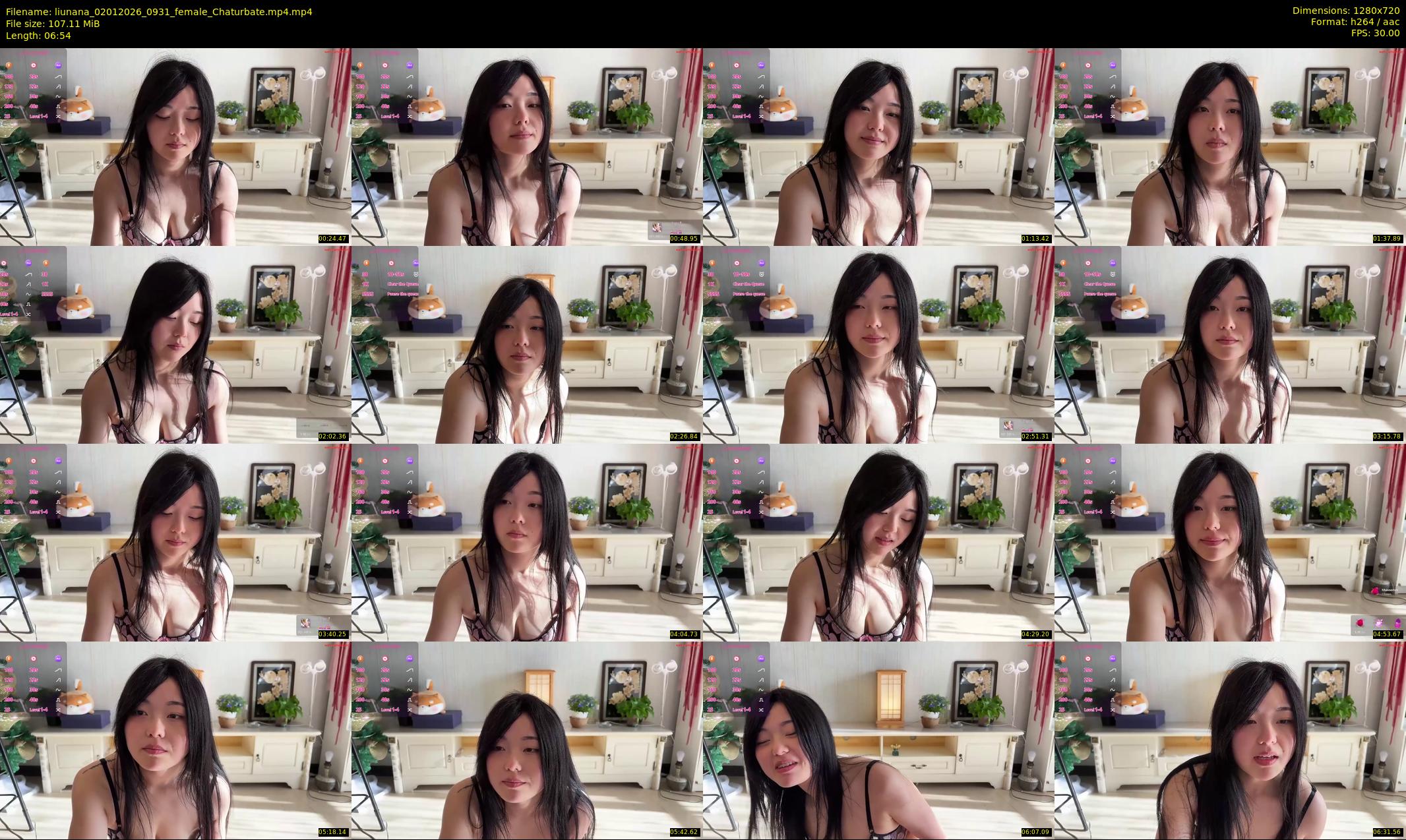 liunana — 7 minute Chaturbate female cam show recording, 720p, Jan 2, 2026