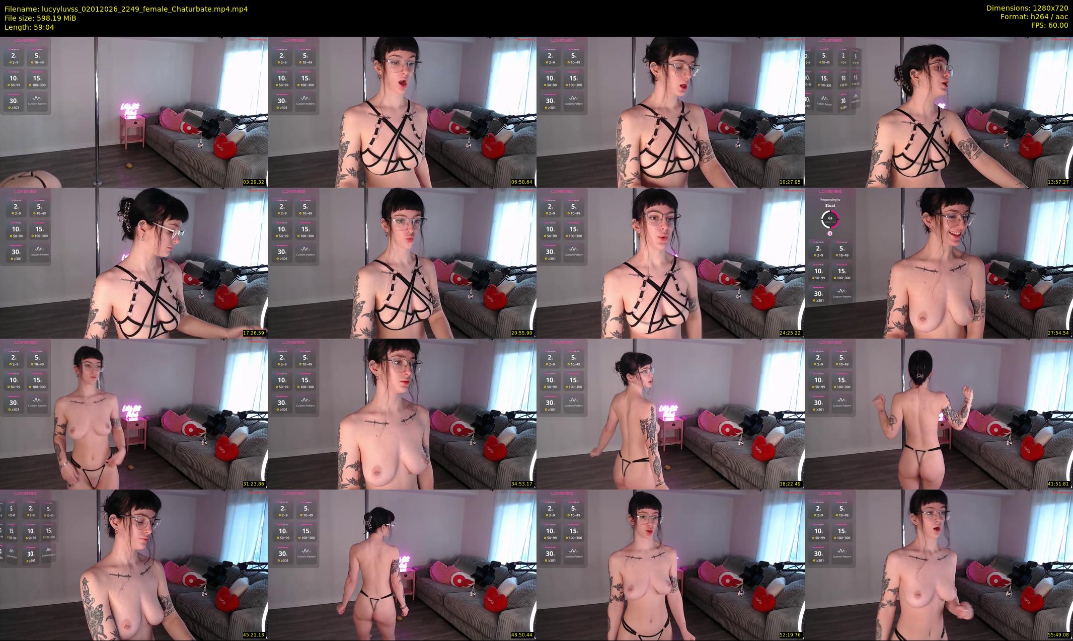 lucyyluvss — 60 minute Chaturbate female cam show recording, 720p, Jan 2, 2026