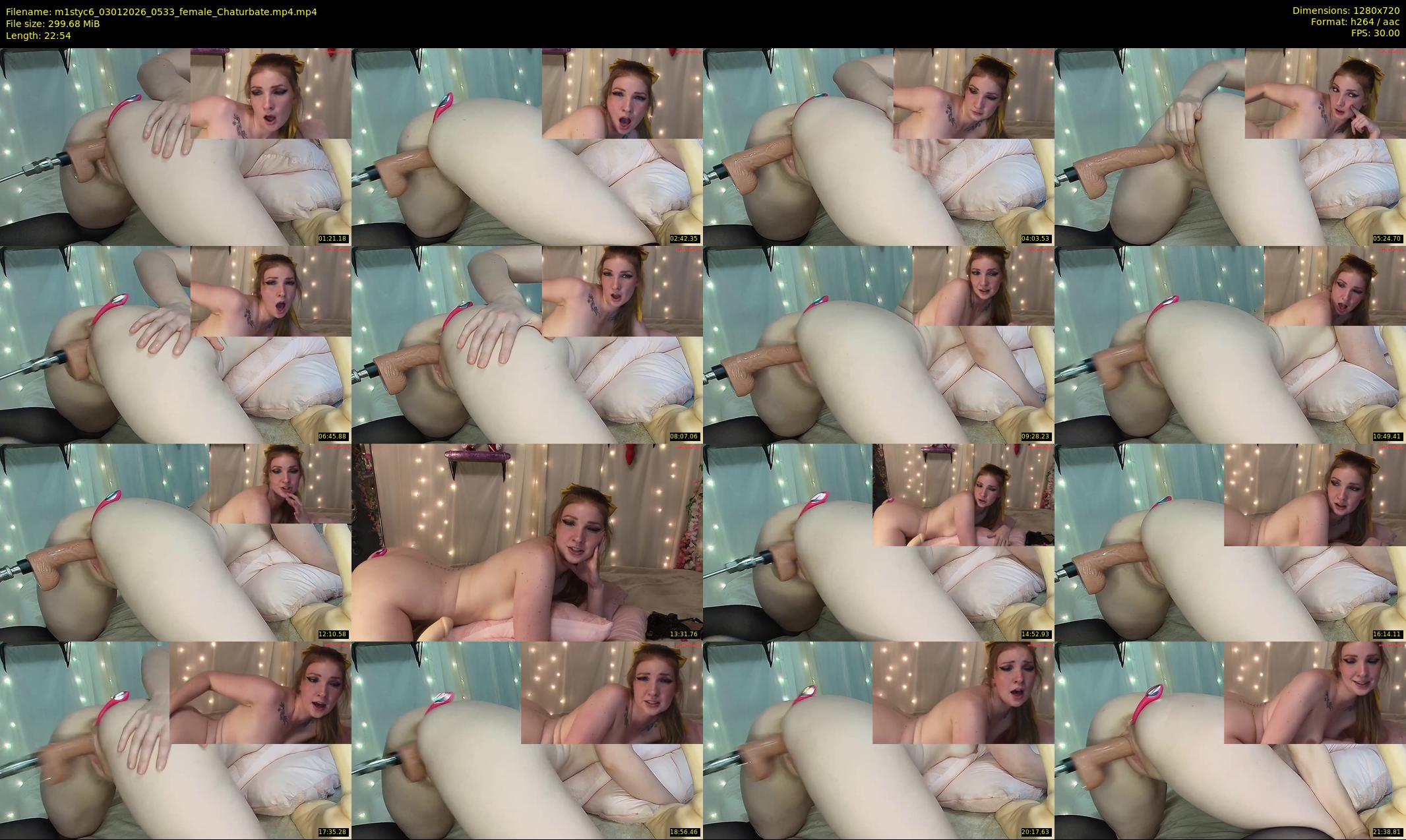 m1styc6 — 23 minute Chaturbate female cam show recording, 720p, Jan 3, 2026