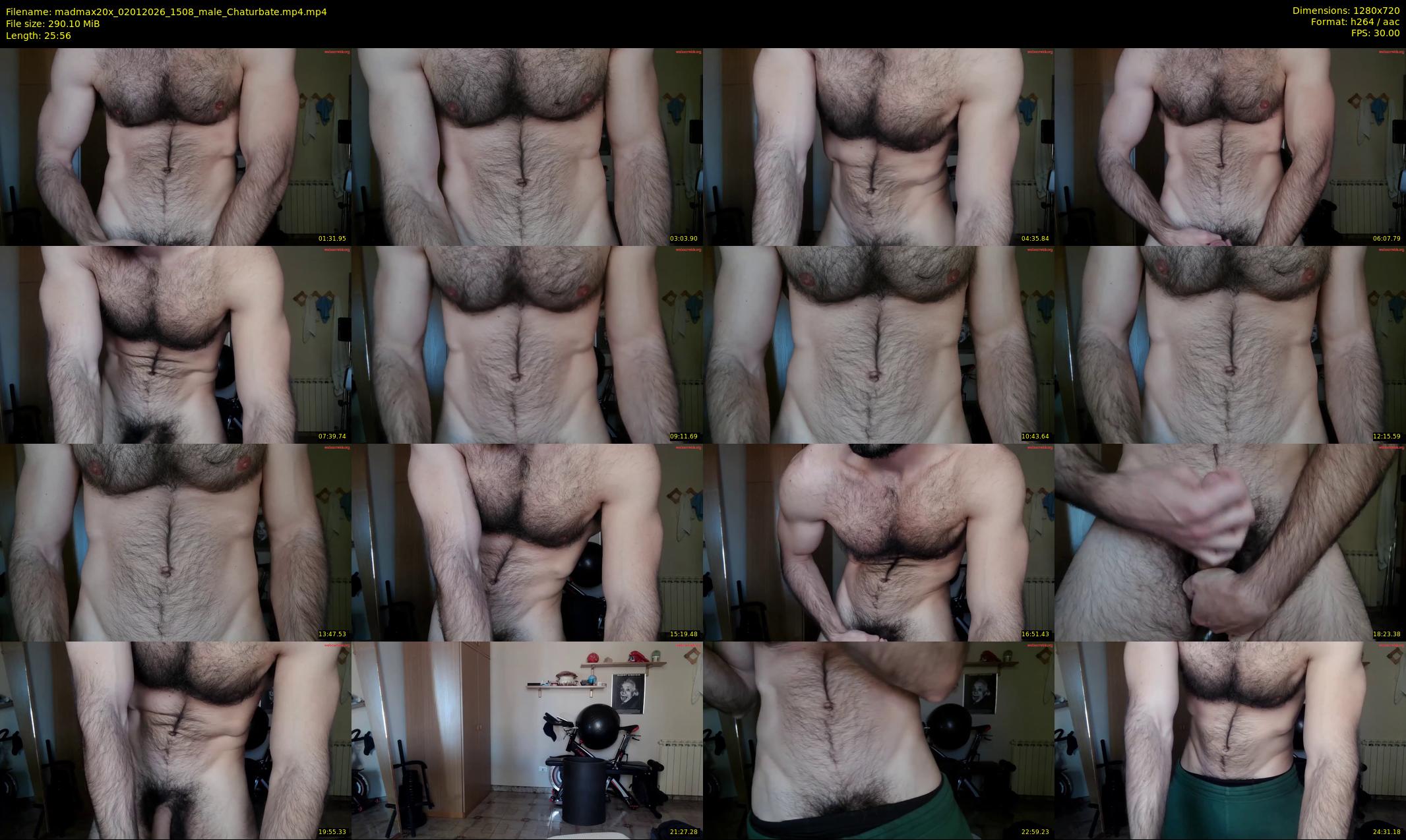 madmax20x — 26 minute Chaturbate male cam show recording, 720p, Jan 2, 2026