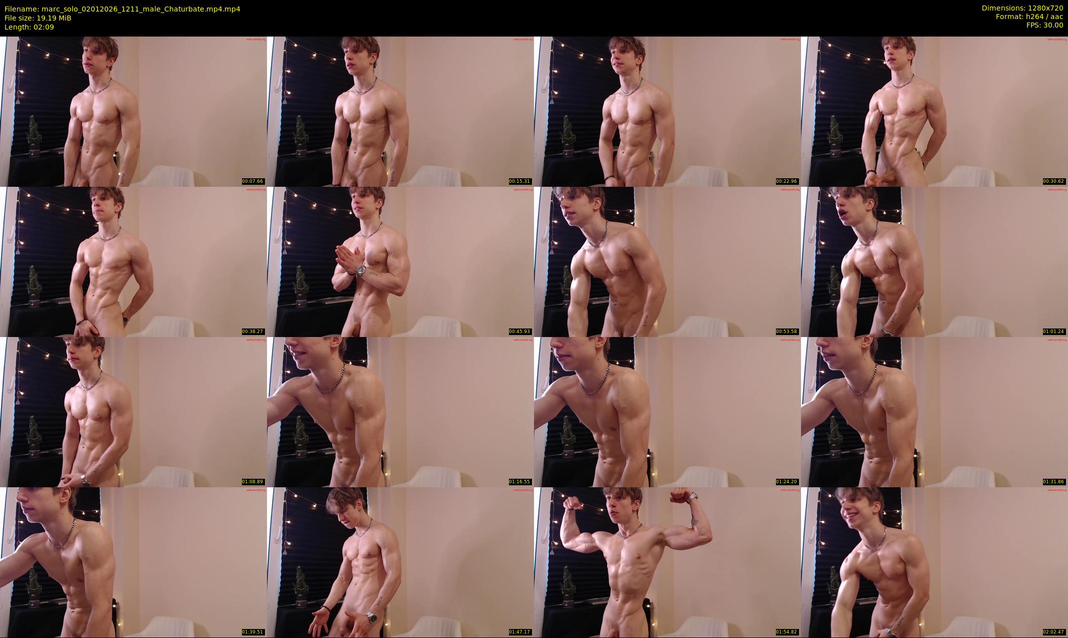 marc_solo — 3 minute Chaturbate male cam show recording, 720p, Jan 2, 2026