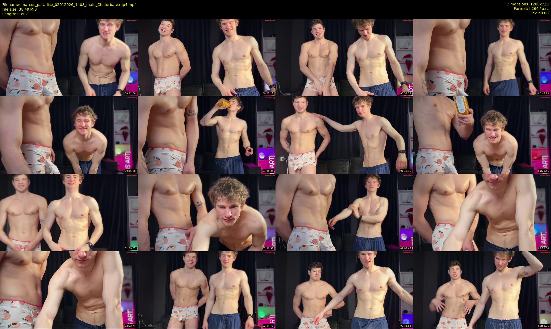 marcus_paradise — 4 minute Chaturbate male cam show recording, 720p, Jan 2, 2026