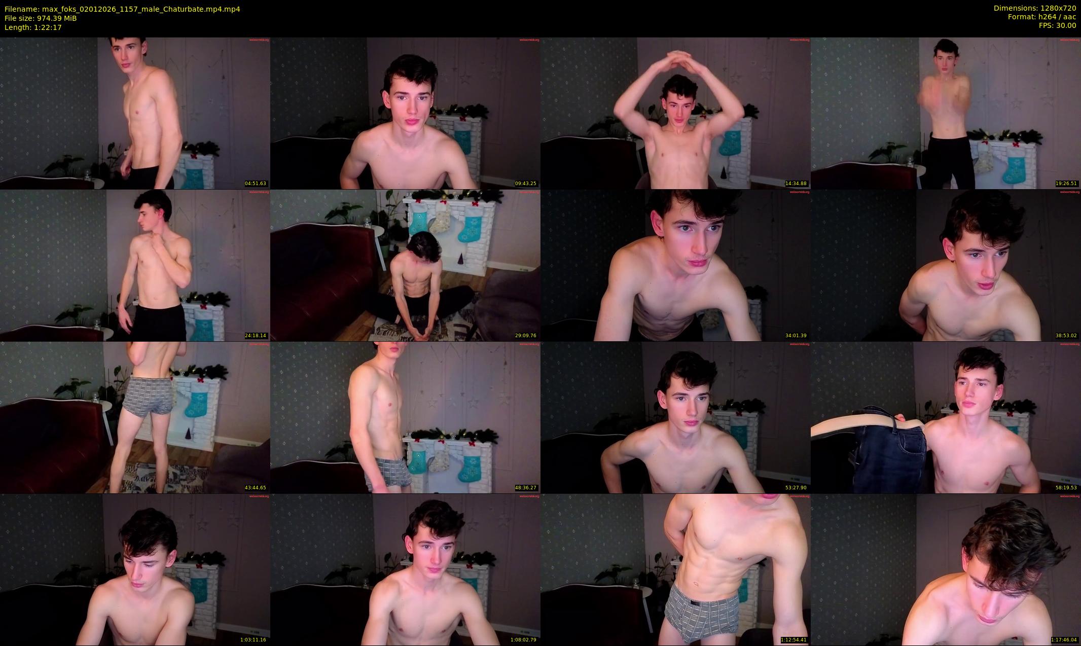 max_foks — 83 minute Chaturbate male cam show recording, 720p, Jan 2, 2026