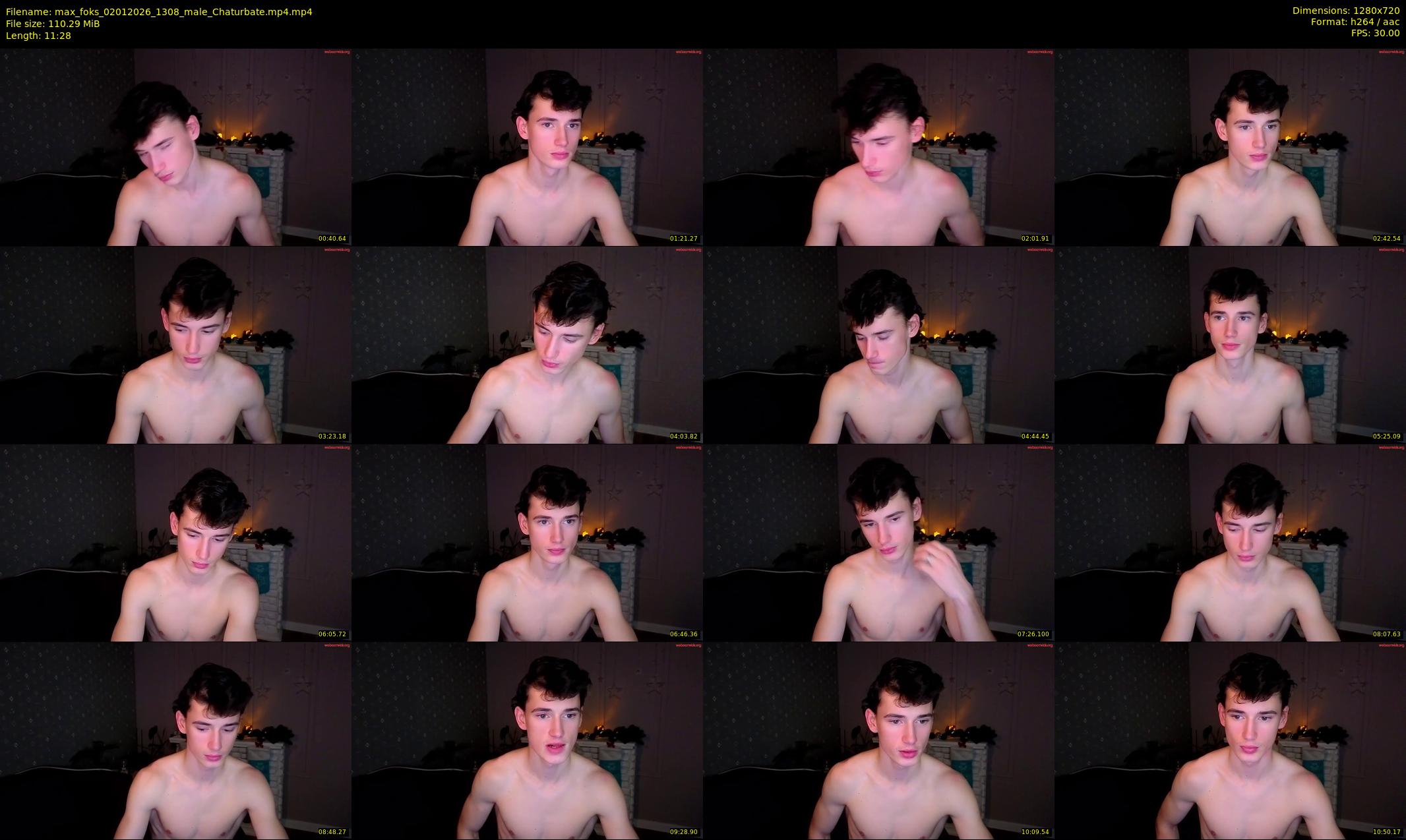 max_foks — 12 minute Chaturbate male cam show recording, 720p, Jan 2, 2026