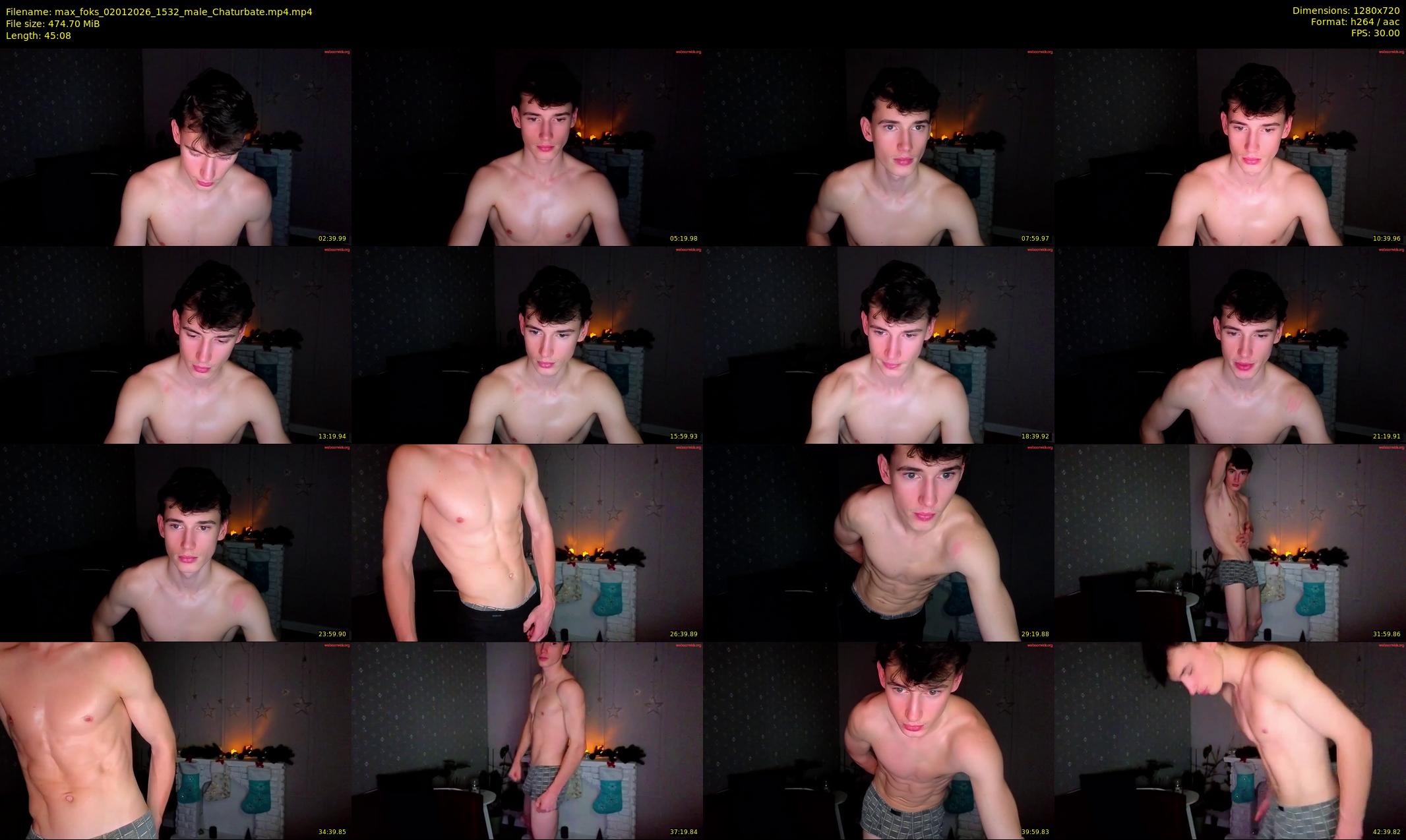max_foks — 46 minute Chaturbate male cam show recording, 720p, Jan 2, 2026