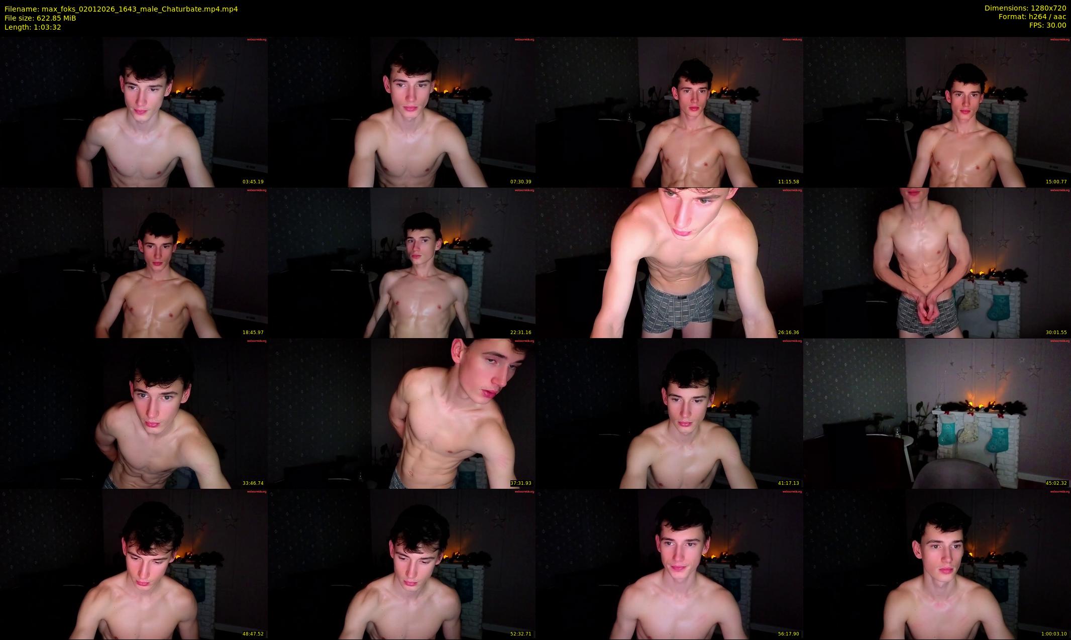 max_foks — 64 minute Chaturbate male cam show recording, 720p, Jan 2, 2026