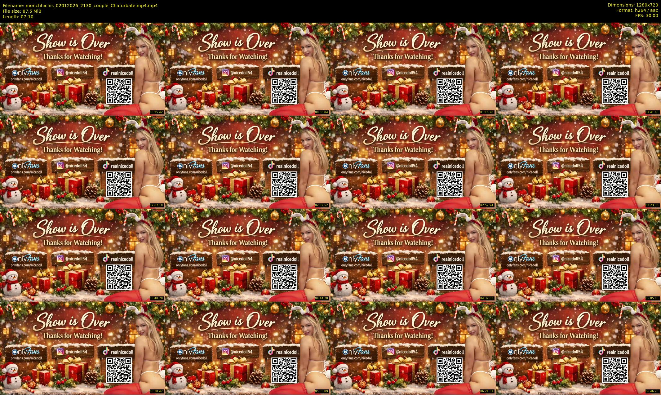 monchhichis — 8 minute Chaturbate couple cam show recording, 720p, Jan 2, 2026