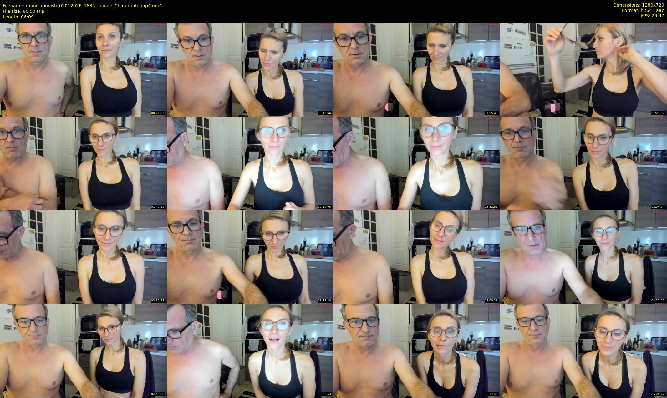 munishpunish — 7 minute Chaturbate couple cam show recording, 720p, Jan 2, 2026
