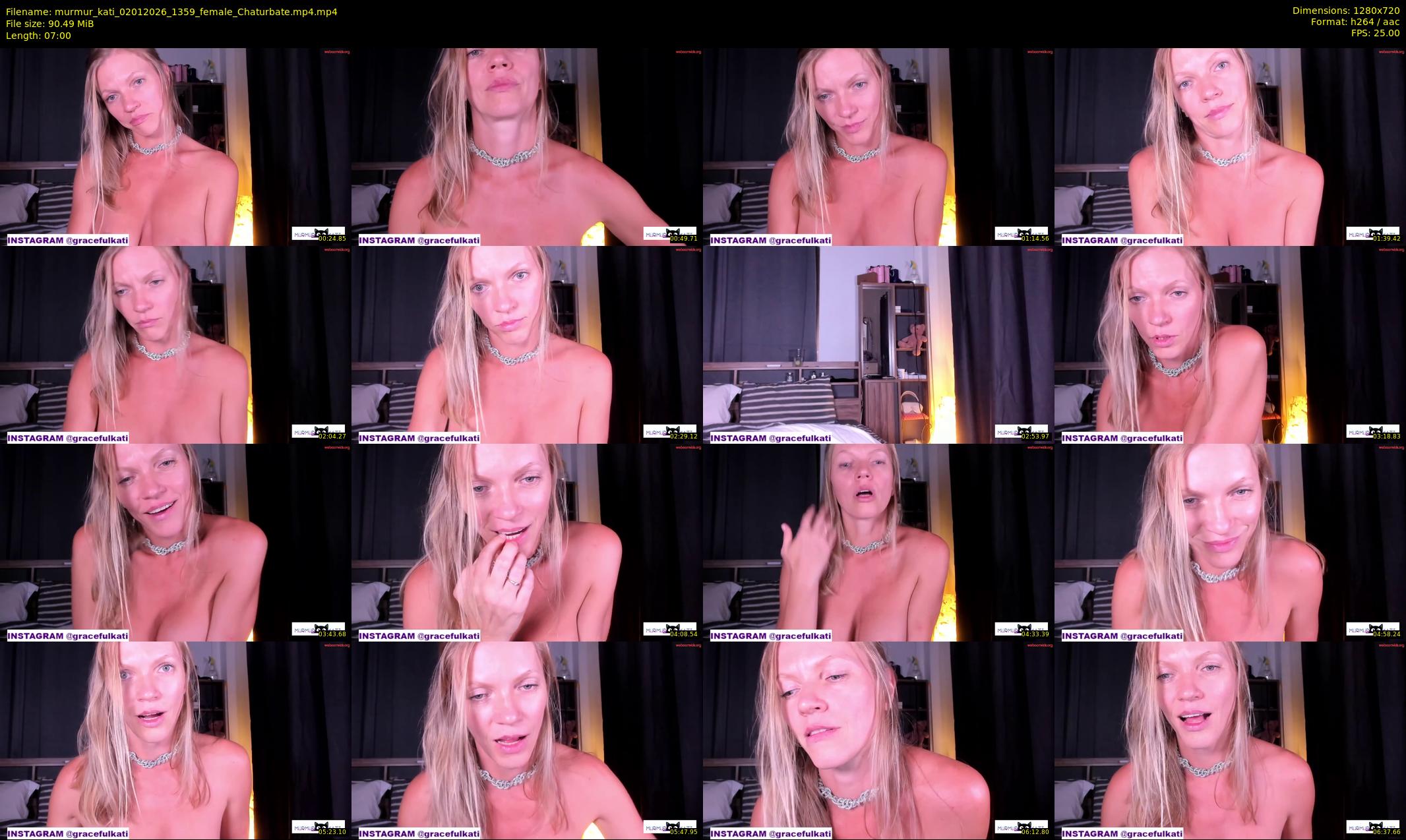 murmur_kati — 7 minute Chaturbate female cam show recording, 720p, Jan 2, 2026