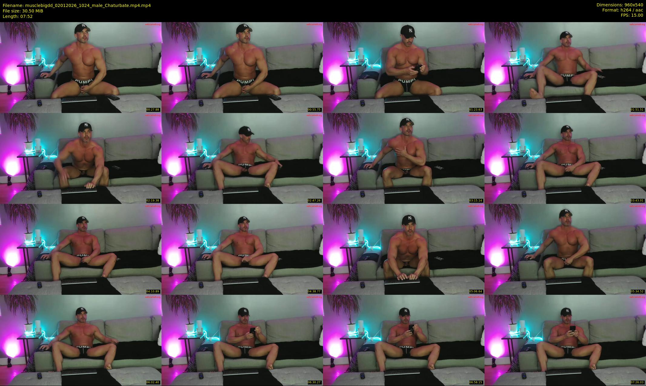 musclebigdd — 8 minute Chaturbate male cam show recording, 480p, Jan 2, 2026
