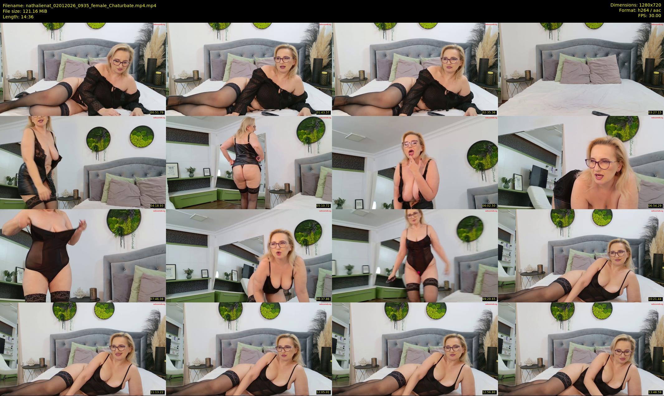 nathalienat — 15 minute Chaturbate female cam show recording, 720p, Jan 2, 2026